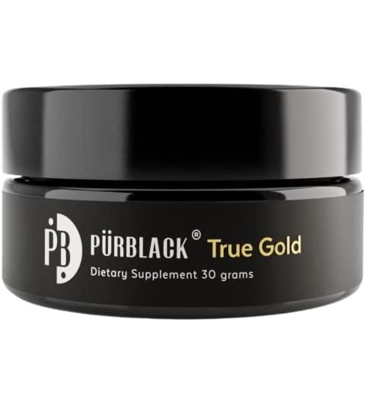 P rblack True Gold Shilajit Live Resin | Genuine High Efficacy 5th Generation (30g) with P rscale - Buy Online on GoSupps.com