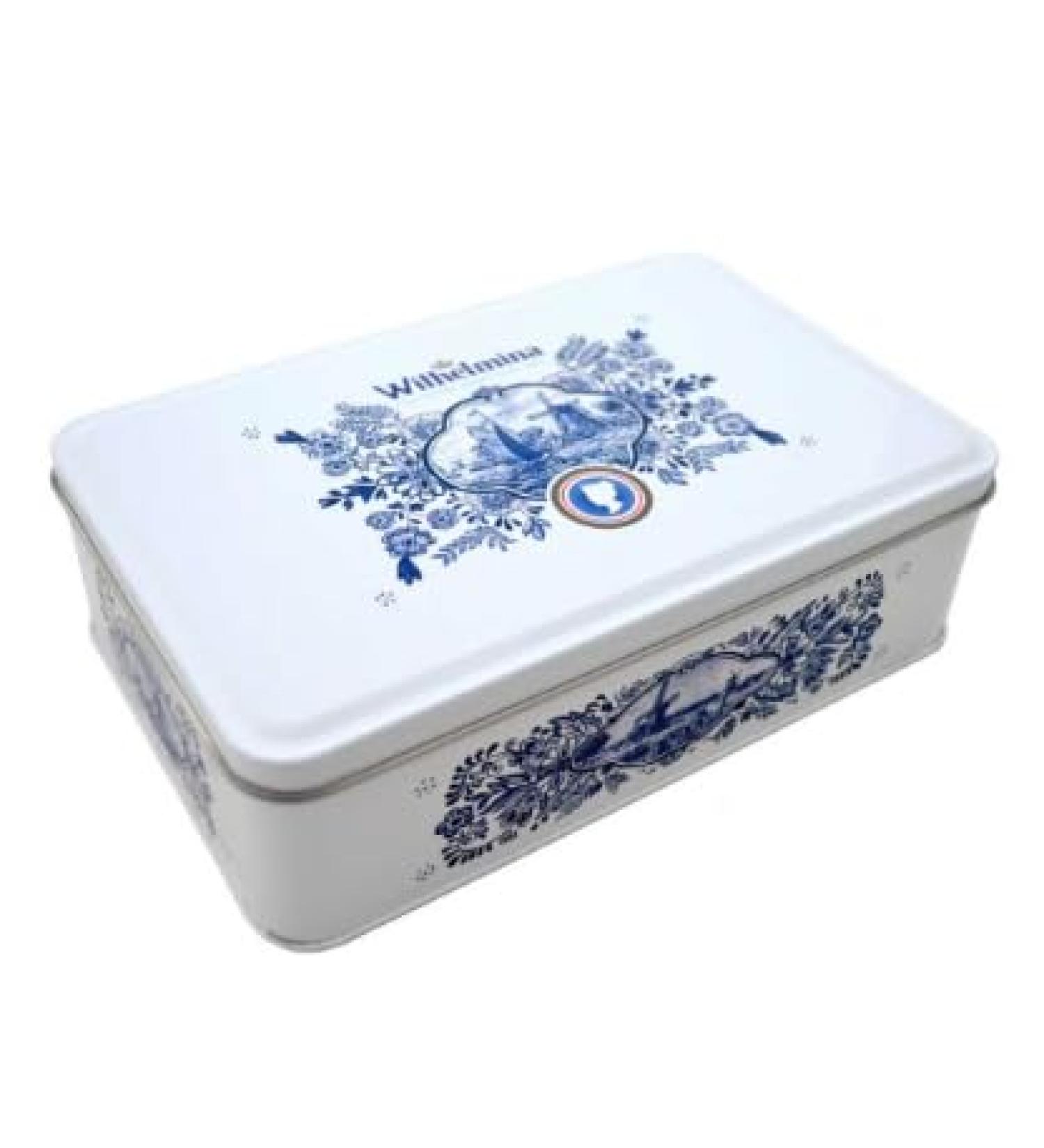 Fortuin Delftstblauw Giftbox Wilhelmina Pepermunt Peppermint 500g