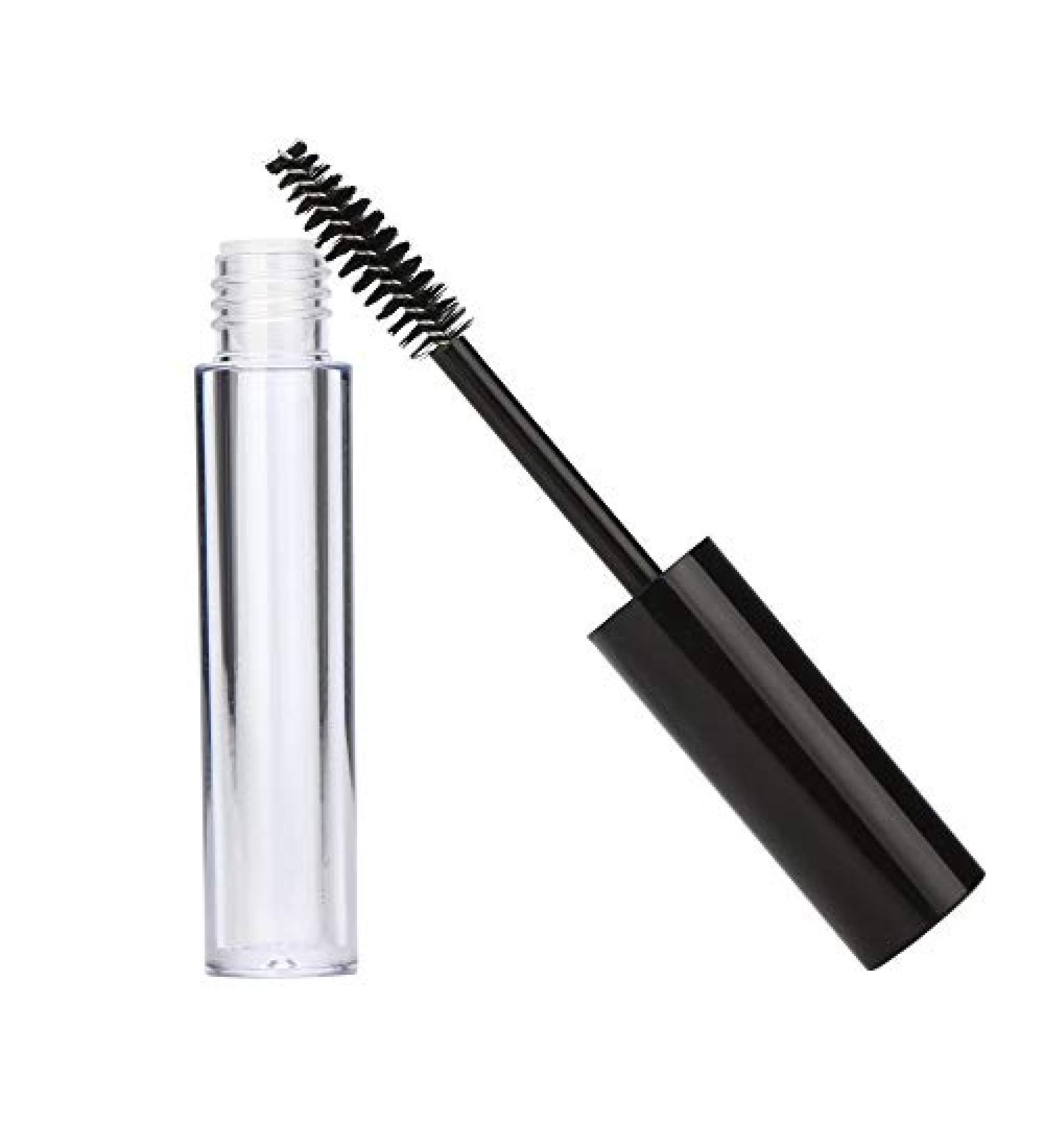 1ml Empty Mascara Tube with Wand - Mini Clear Eyelash Cream Vial - Container Bottle - Buy Online on GoSupps.com