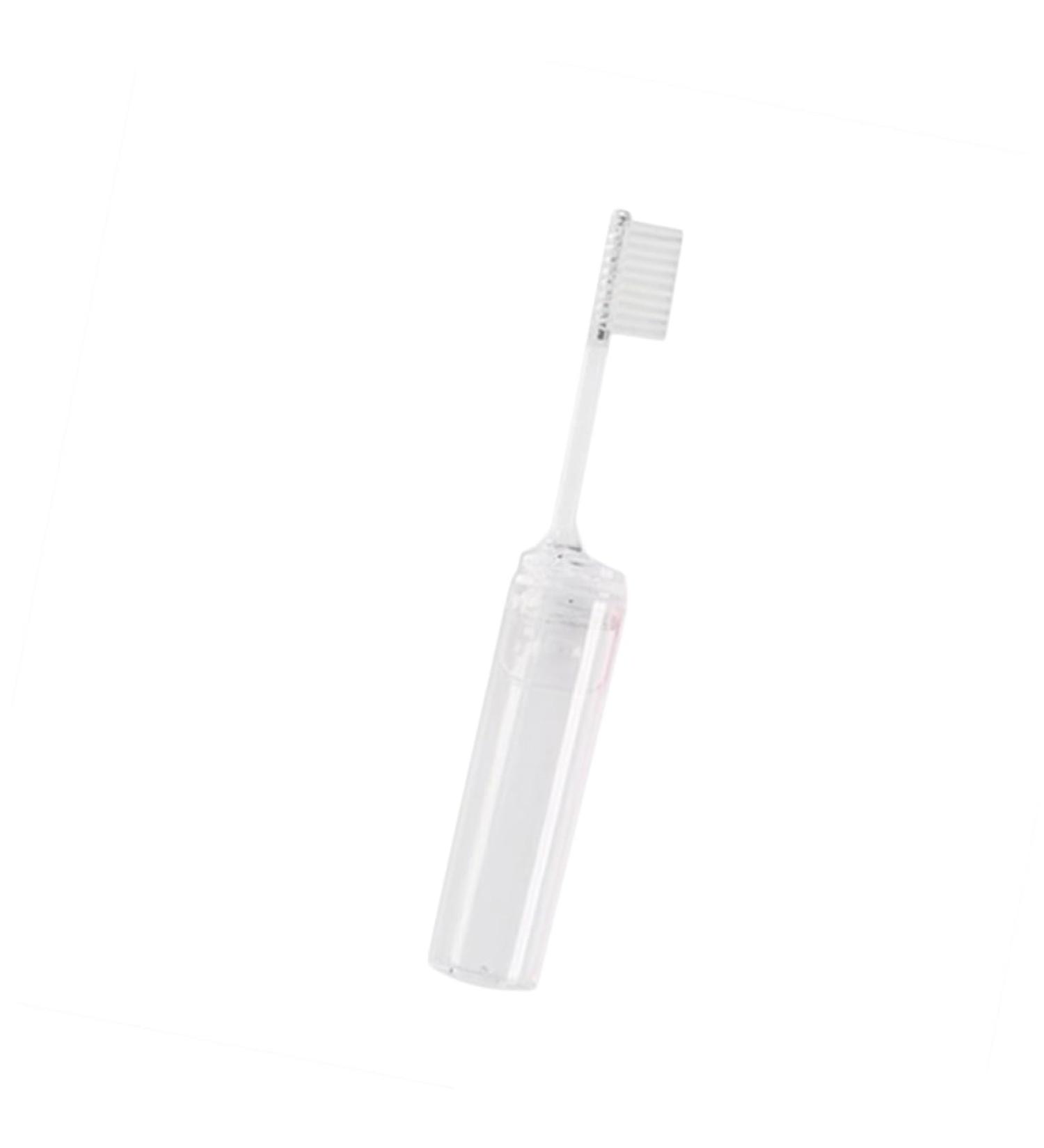 Disposable Travel Toothbrush - Portable & Foldable One-Way Toothbrush for Convenient Travel | Eco-Friendly Disposable Items - Buy Online on GoSupps.com