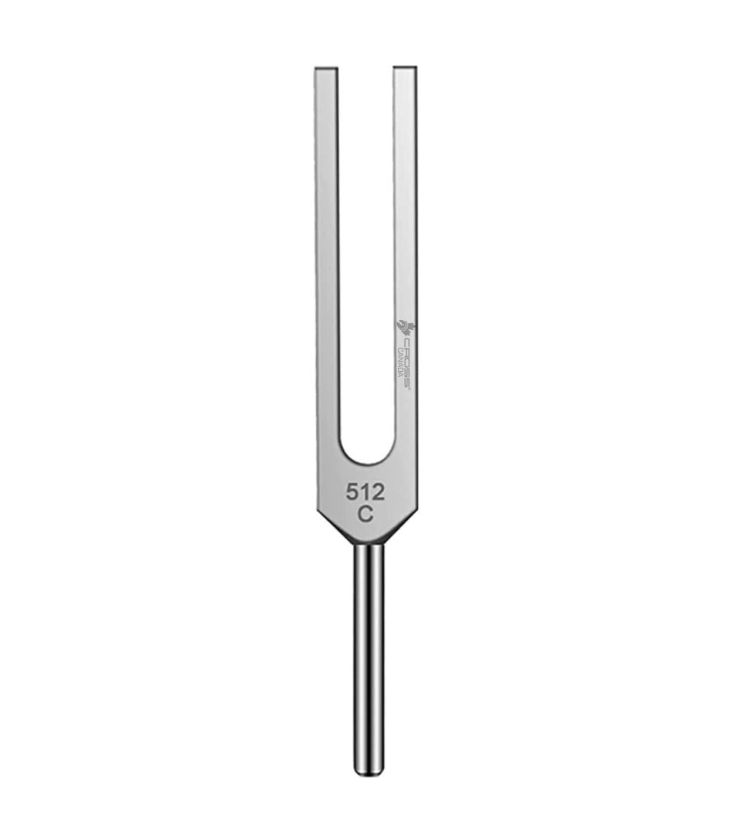 Cross Canada 512 Hz Tuning Fork (C-512) 512 CPS Medical Tuning Fork with for evaluating Hearing vibratory Sensation Peripheral Nervous System and for Facilitating Bone Conduction Tests - Buy Online on GoSupps.com