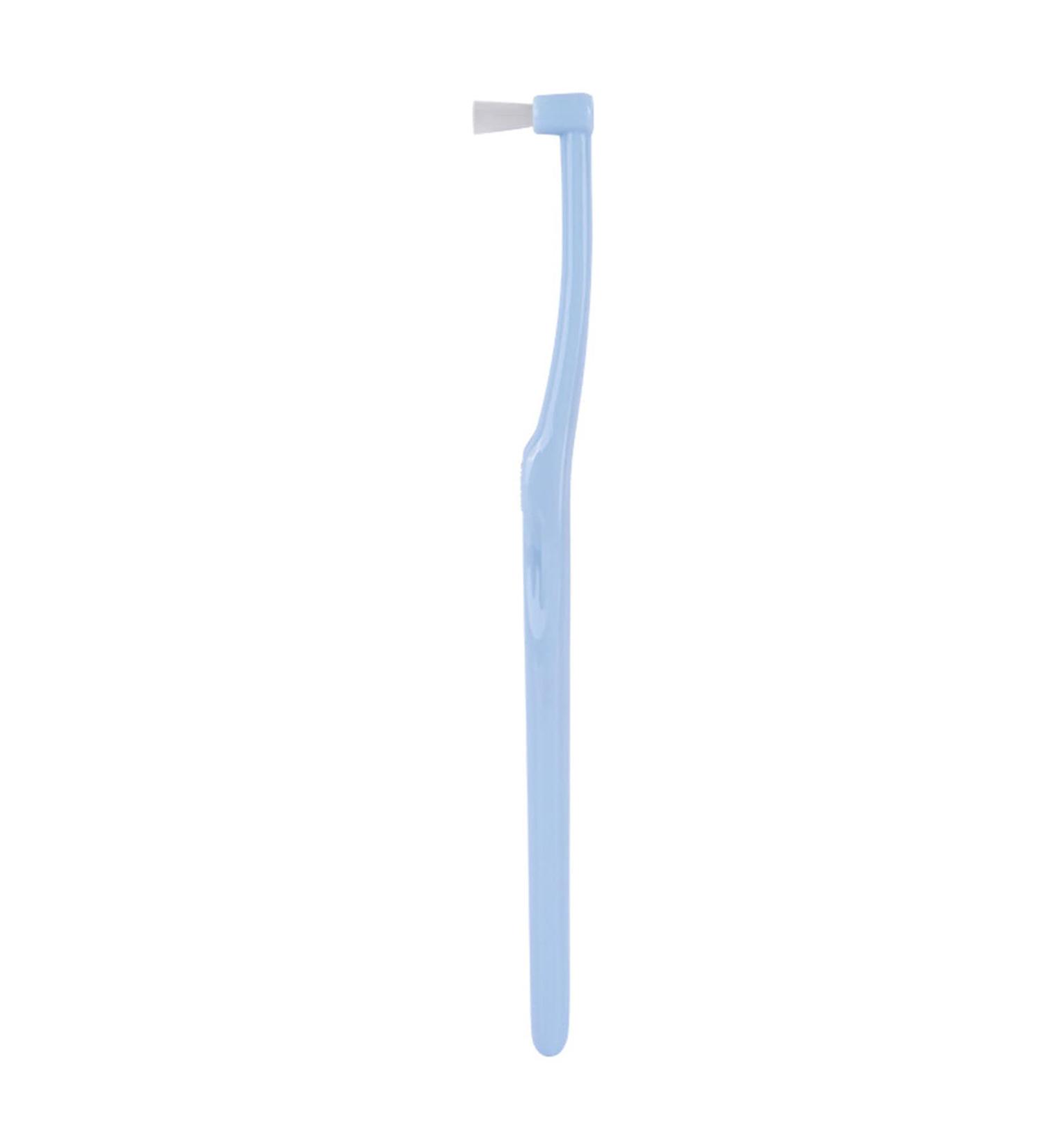 Pointed Soft Bristle Toothbrush for Teeth Correction | Dental Interdental Brush | Clean Interdental Spaces | Blue Crew Cut Design - Buy Online on GoSupps.com