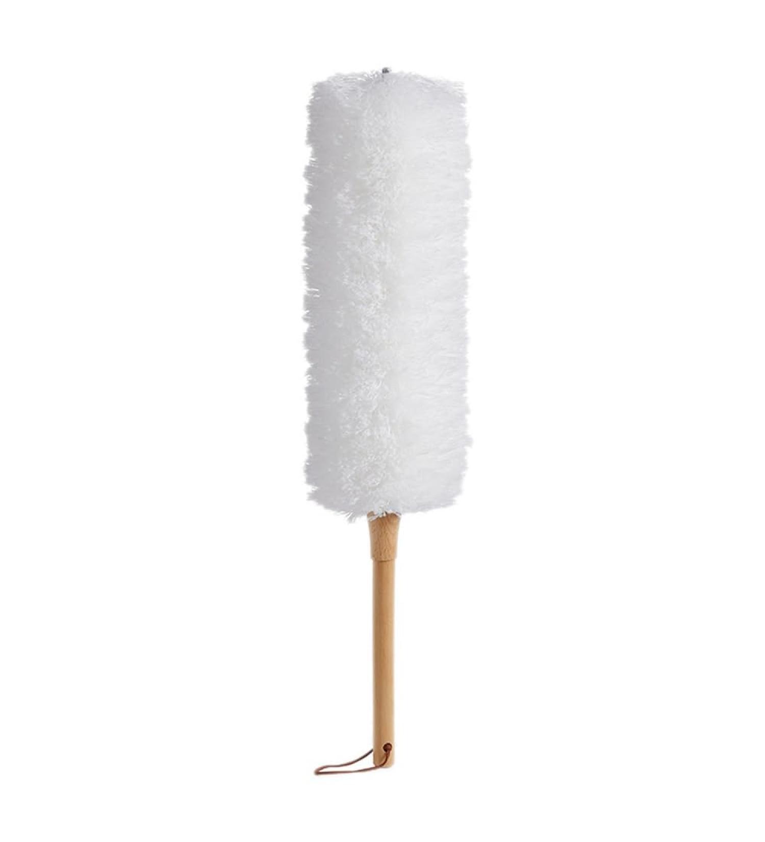 Dusting Duster Household Wooden Handle Electrostatic Dusting Duster(White) Free Size White - Buy Online on GoSupps.com