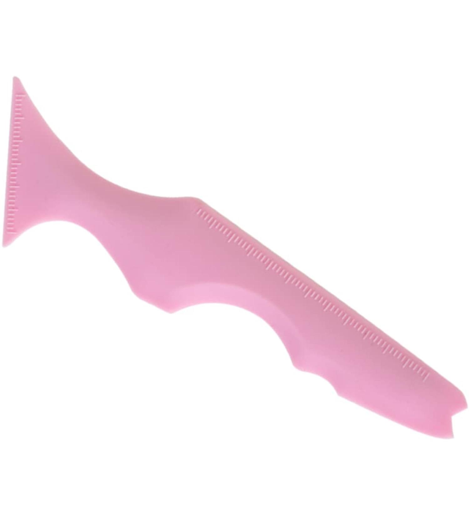 FOMIYES Silicone Beauty Ruler Stickers for Girls Eyeliner Tape Makeup Supply - Travel Eyeshadow Pink - Buy Online on GoSupps.com