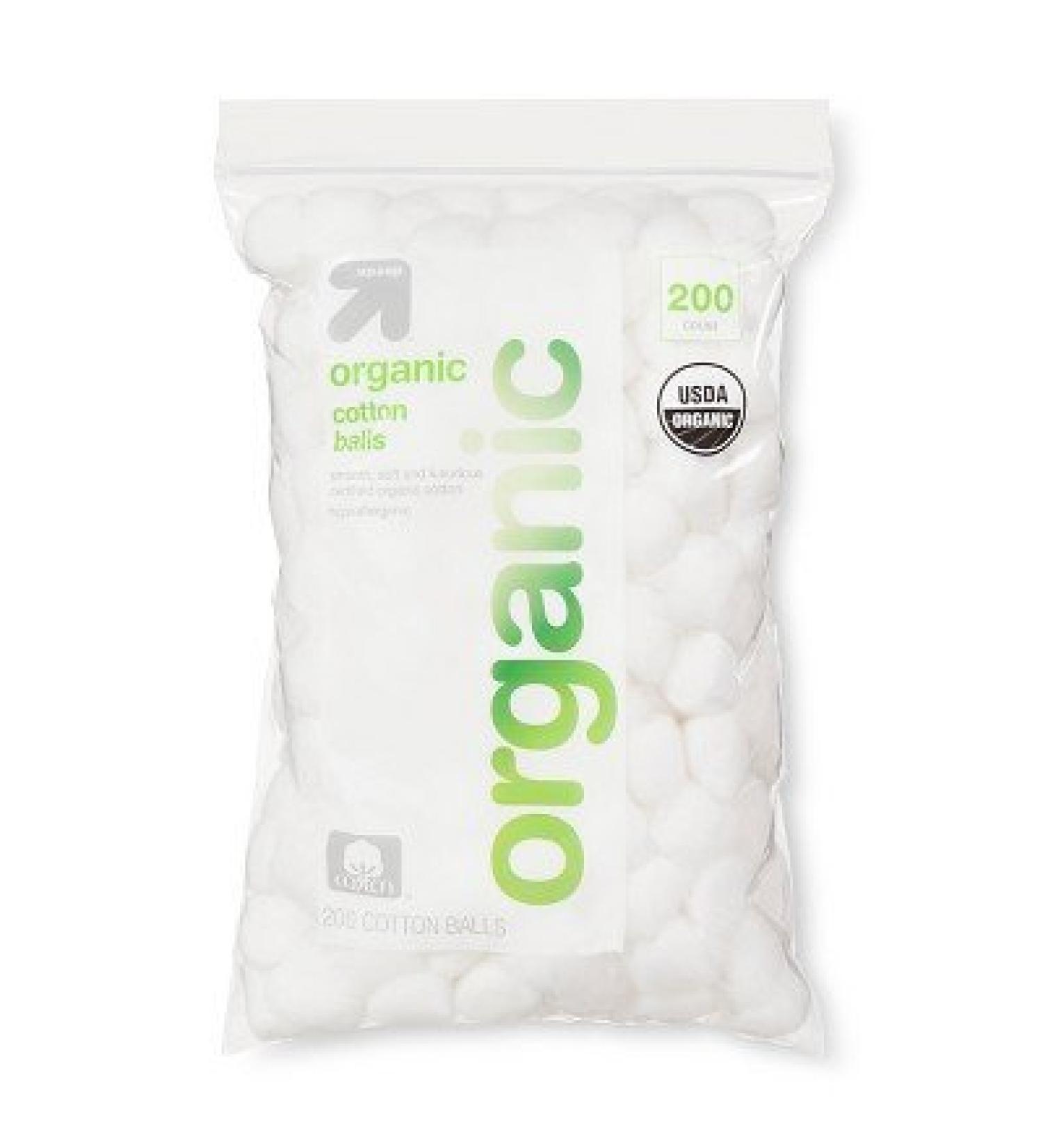 Organic Cotton Balls - 200ct - up & up