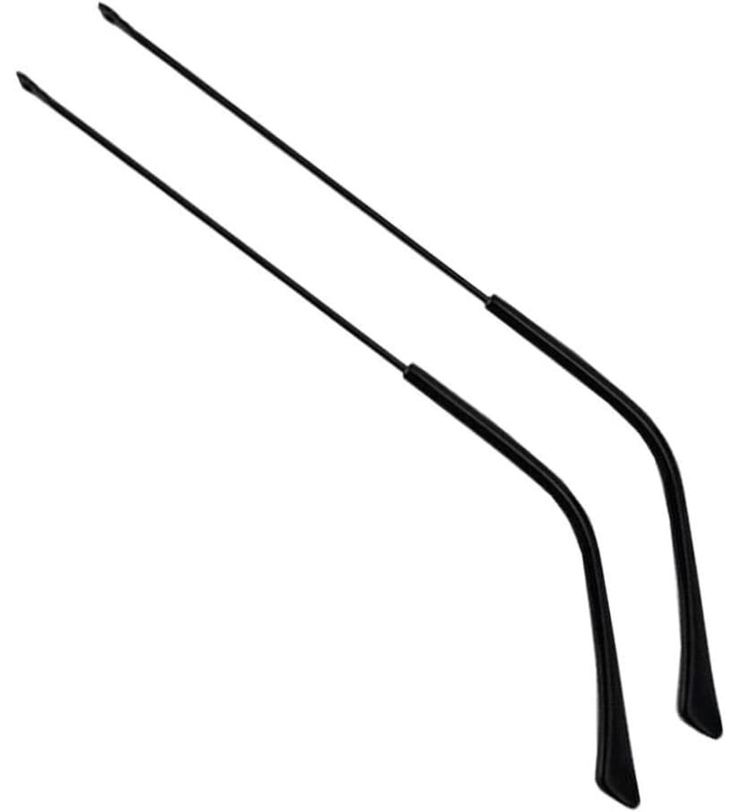 DeeboW Replacement Temples for Glasses - Vintage Metal Frame 1 Pair Black Glasses Legs for International Shipping - Buy Online on GoSupps.com
