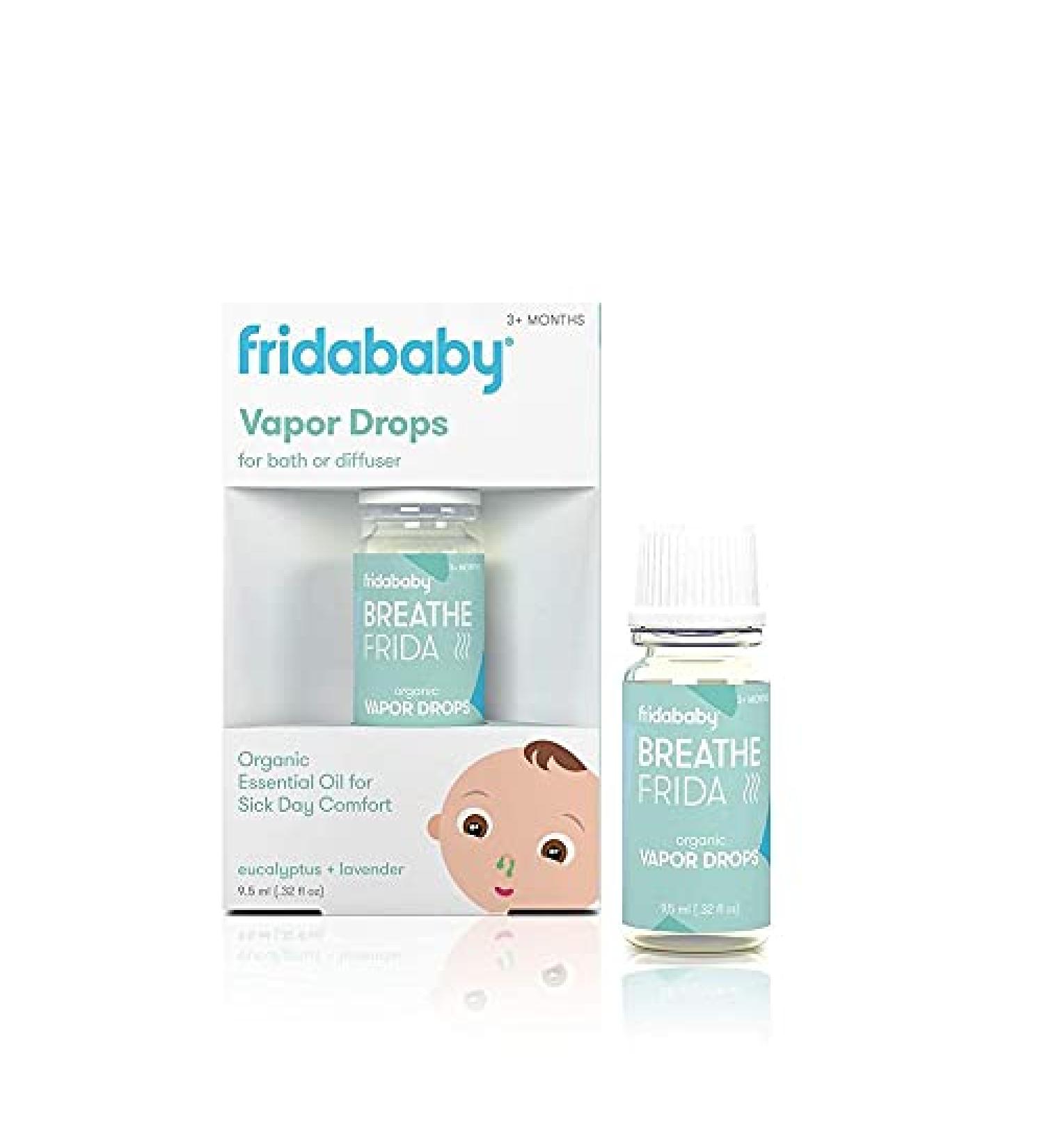 Frida Baby Breathefrida Vapor Bath Drops - Soothing Relief for Congestion - Buy Online on GoSupps.com