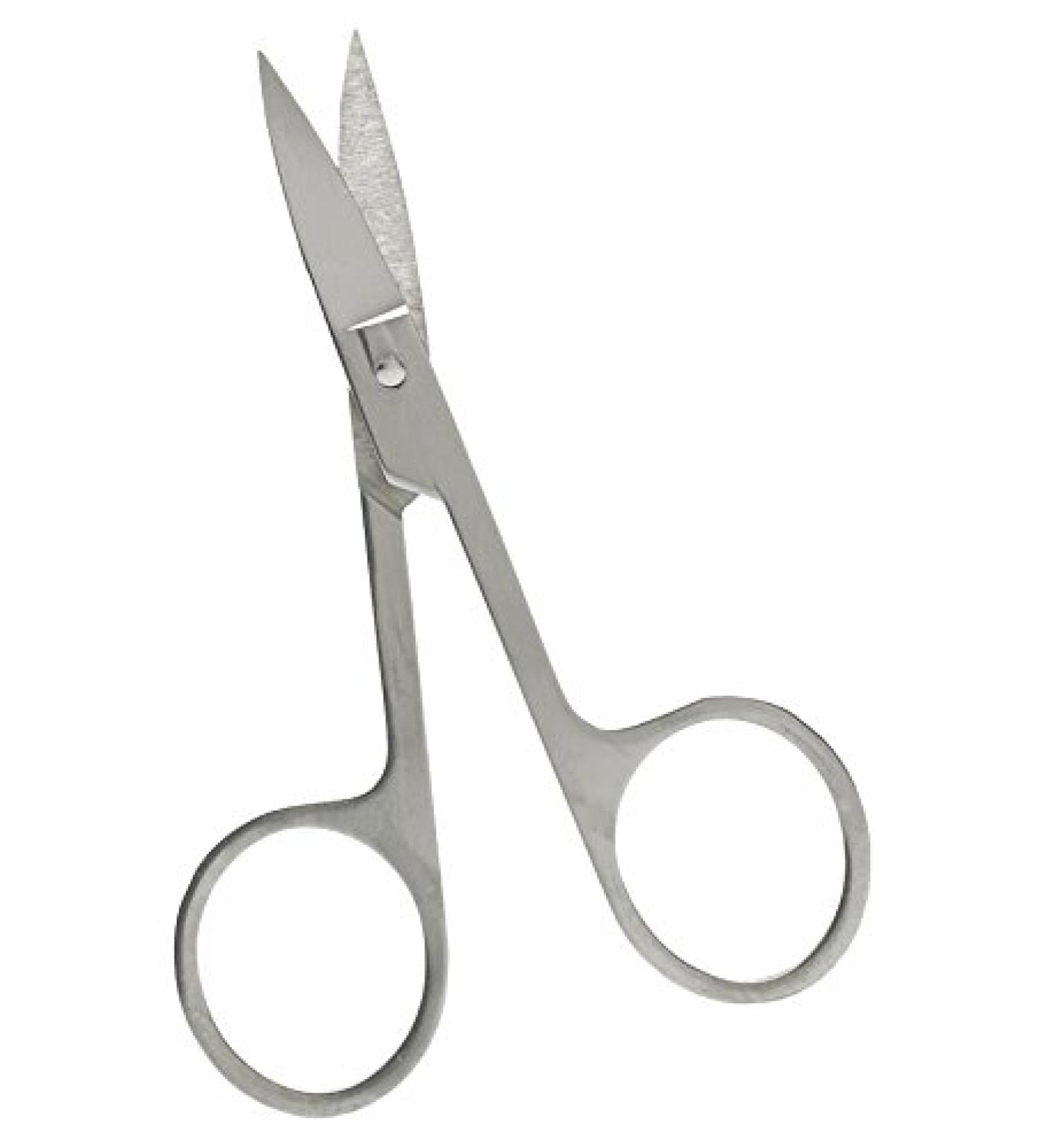 Murrays Manicure Stainless Steel Cuticle Scissors Curved End 9 cm