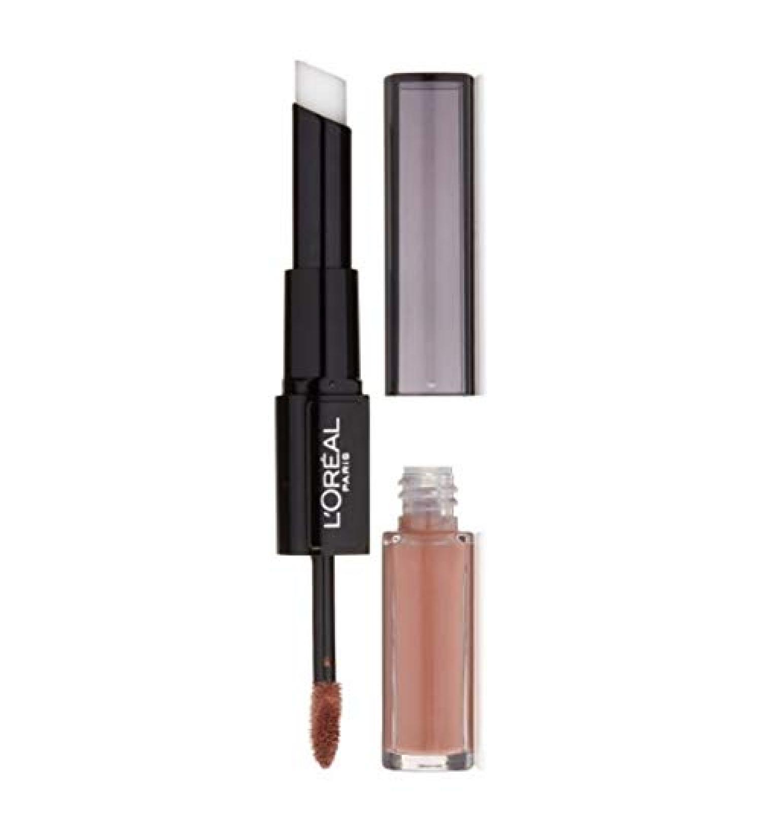 L'Or al Paris Infallible Pro Last 2 Step Lipstick  Never Ending Nutmeg  1 fl. oz.