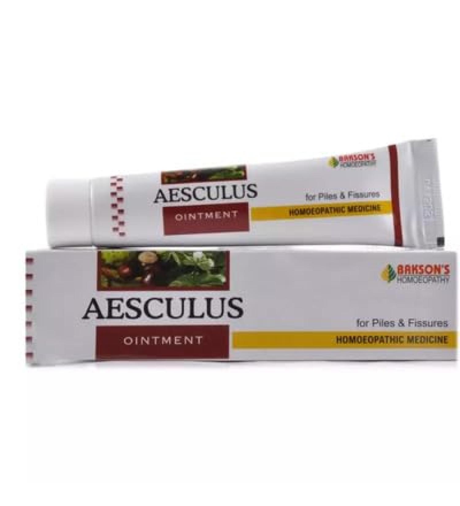 BlushDreams Bakson's Aesculus Ointment 25g - For Piles and Fissures