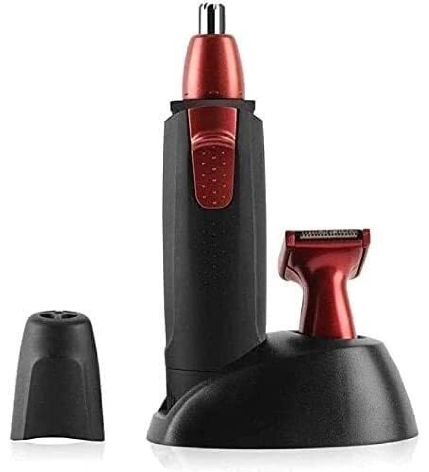Portable Nose and Ear Hair Trimmer - Stainless Steel Waterproof Dual Edge Blades | Ideal Gifts for Men & Women - Buy Online on GoSupps.com