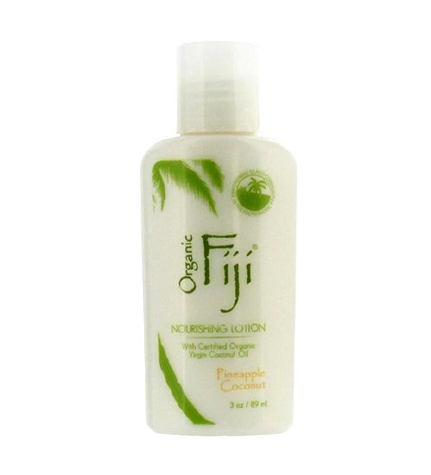 Organic Fiji Nourishing Lotion  Pineapple Coconut - 3 Oz