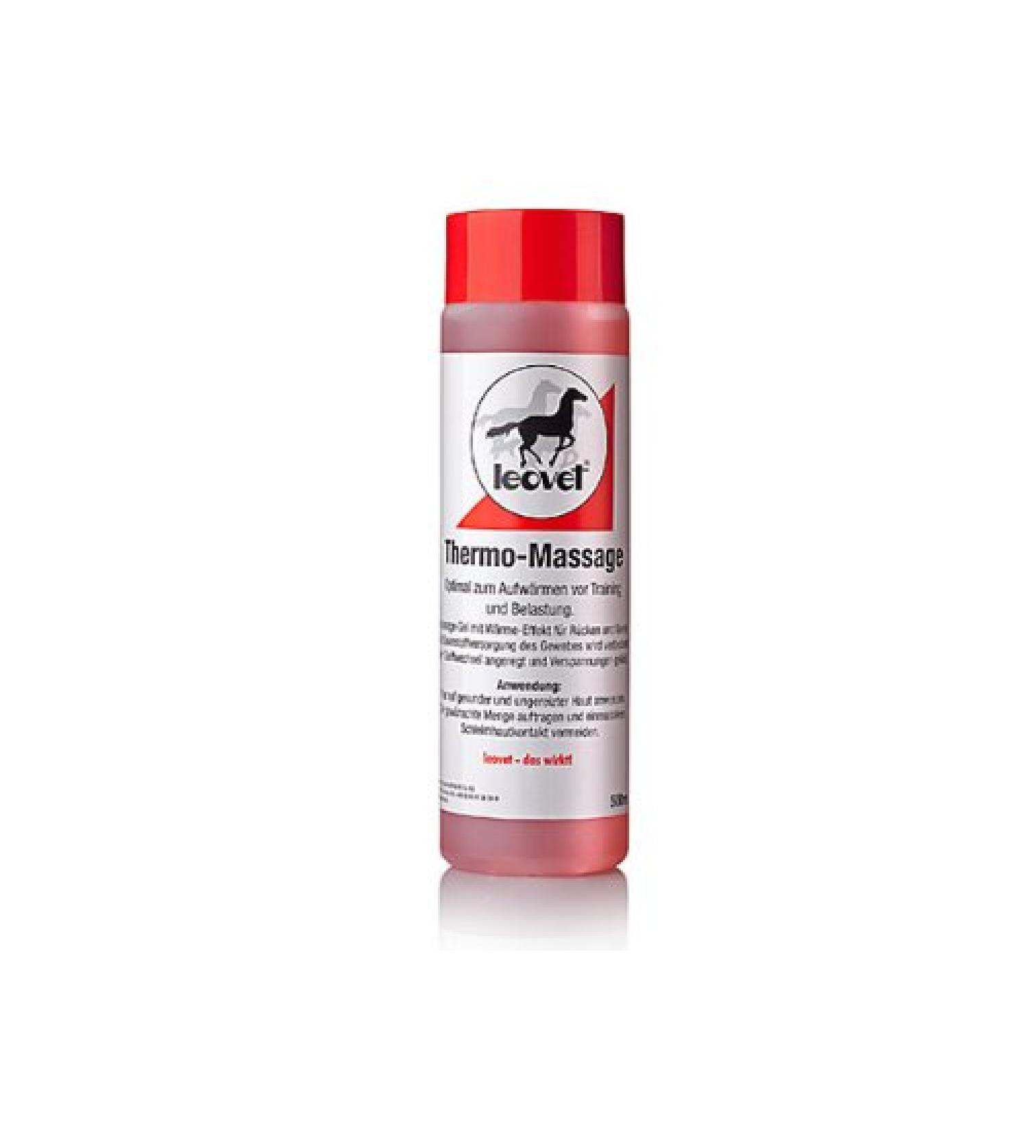 Leovet thermo-massage 500 ml for warm-up practice before winter