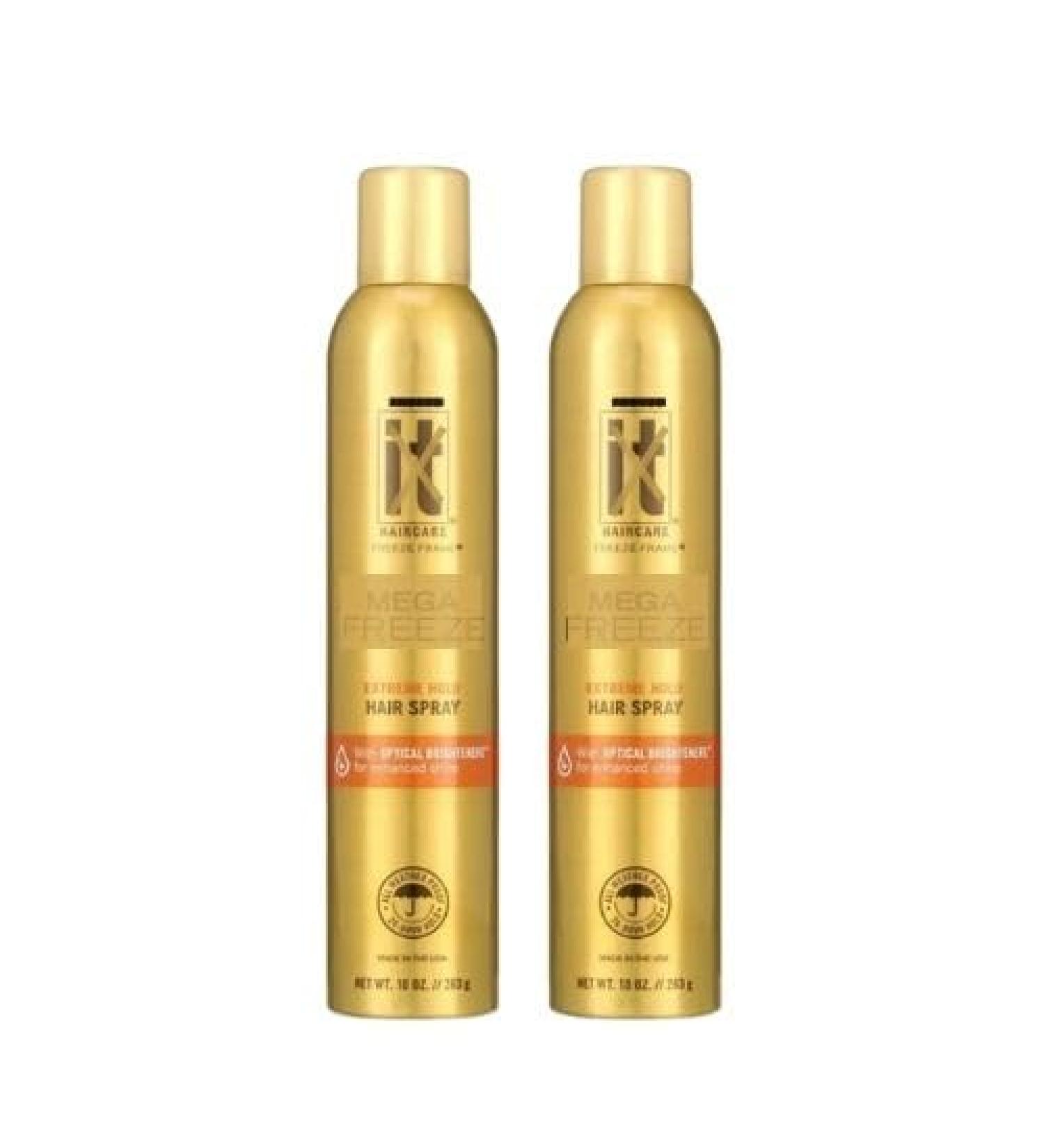  ' IT Mega Freeze Hair Spray Extreme Hold 10 Oz (Pack of 02) - Buy Online on GoSupps.com