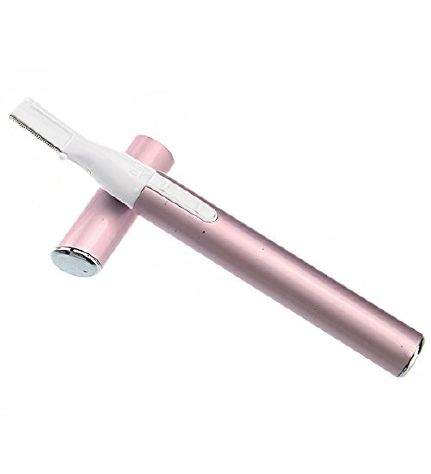FRCOLOR Pen Shaped Eyebrow Trimmer trim Cosmetic Face Care Pink Easy To Use For Precise Styling Suitable For Home Use Travel - Buy Online on GoSupps.com