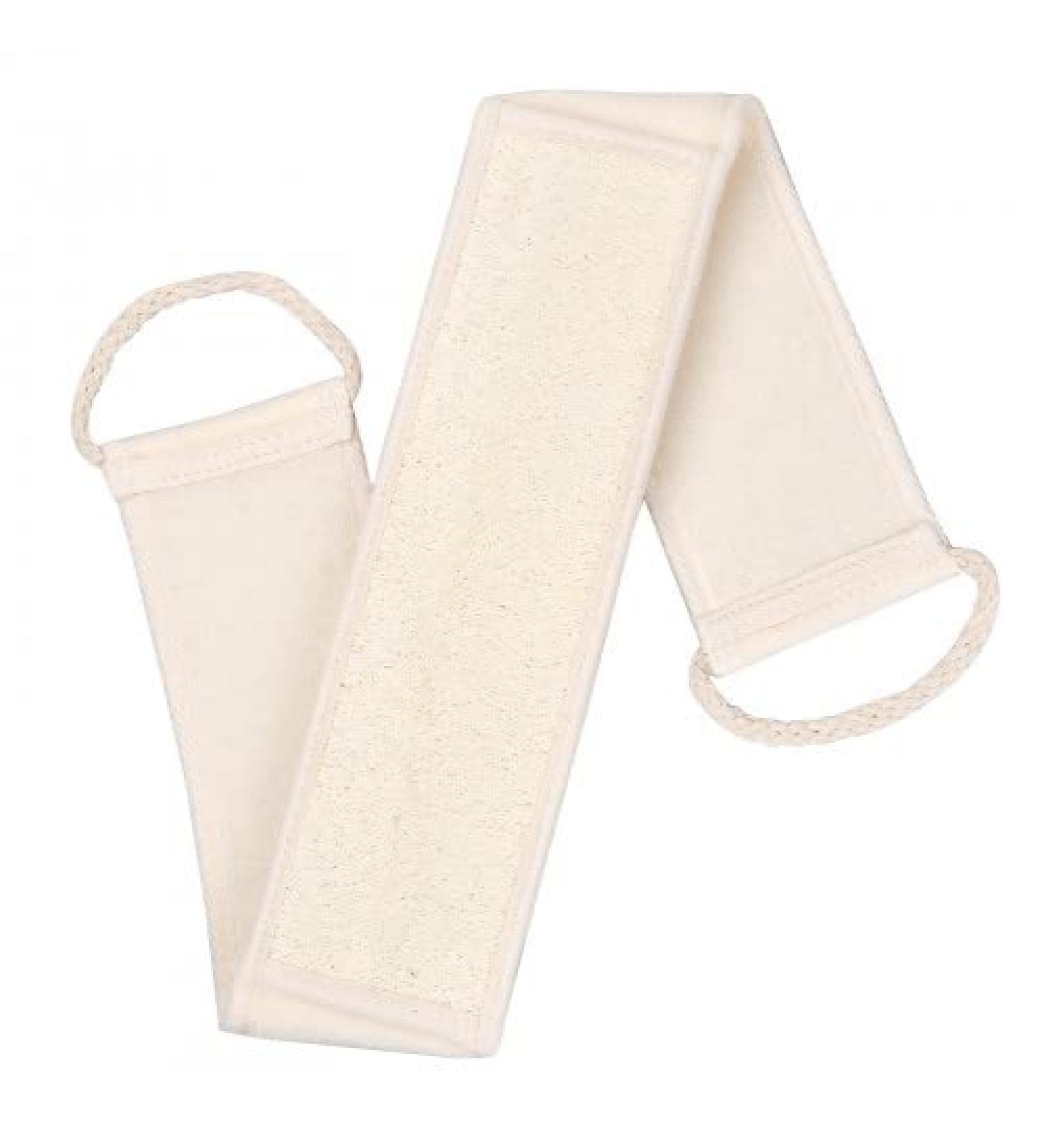 Vesaneae Luffashwamm Back Scrubber - Double-Sided Luffa Shower Brush for Body Care Exfoliation and Circulation | International Shipping Available - Buy Online on GoSupps.com