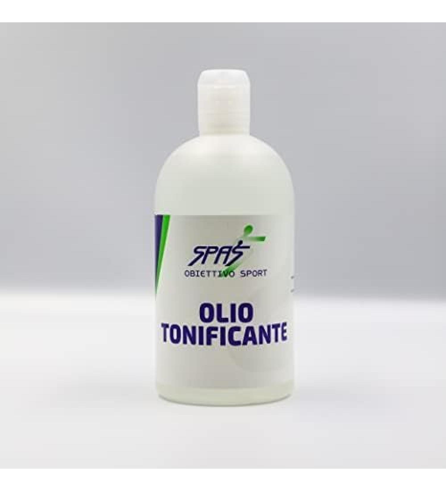 SPAS - Huile de Massage Tonifiante 500 ml Post-Comp tition Effet Rafra chissant base d Extraits Naturels