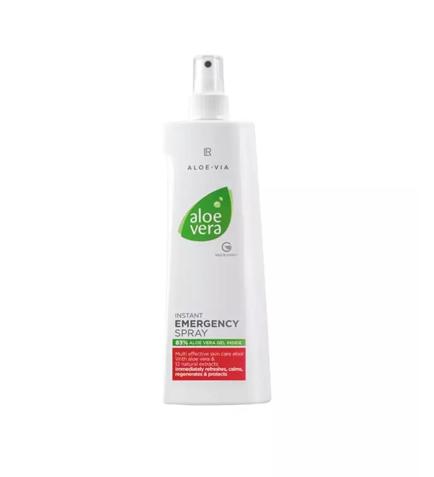 LR Health&Beauty Aloe-Via Aloe Vera Instant Emergency Body Lightweight Spray Women Men 400 ml./13.5 fl.oz. - Buy Online on GoSupps.com