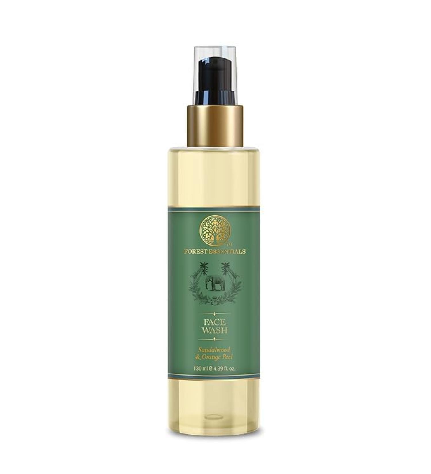 Buy Sandalwood & Orange Peel Facial Cleanser 130ml - Refreshing Face Wash for All Skin Types | International Shipping - Buy Online on GoSupps.com
