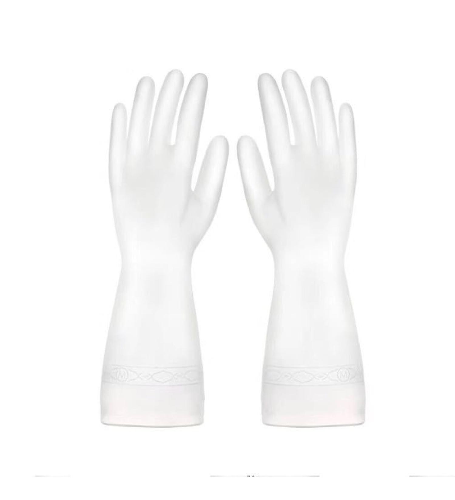 2 Pairs of Protective Gloves Latex Thickened wear-Resistant Durable Laundry Cleaning dishwashing (Size : Small) - Buy Online on GoSupps.com