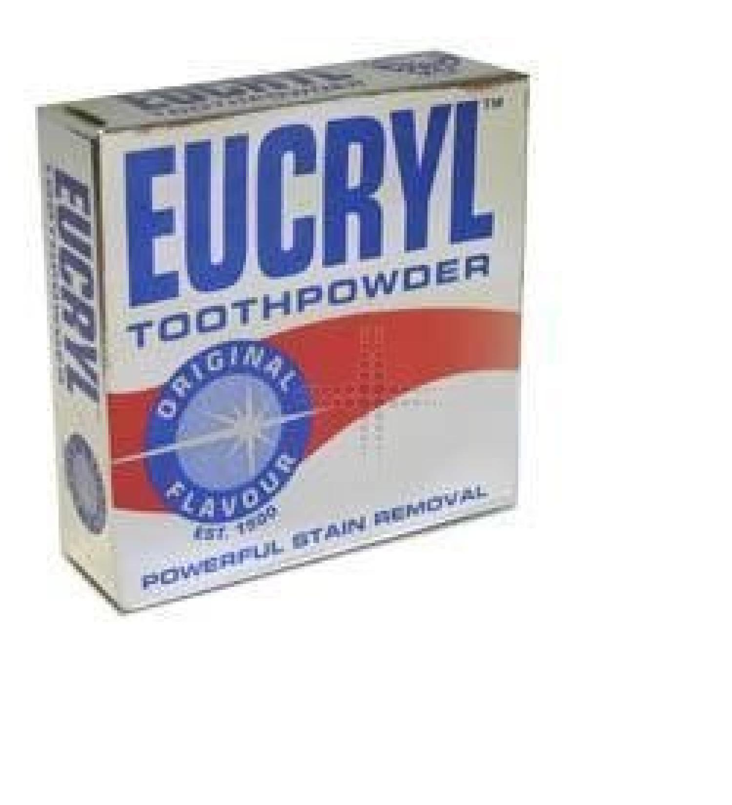 THREE PACKAGES Eucryl Original Tooth Powder from Eucryl
