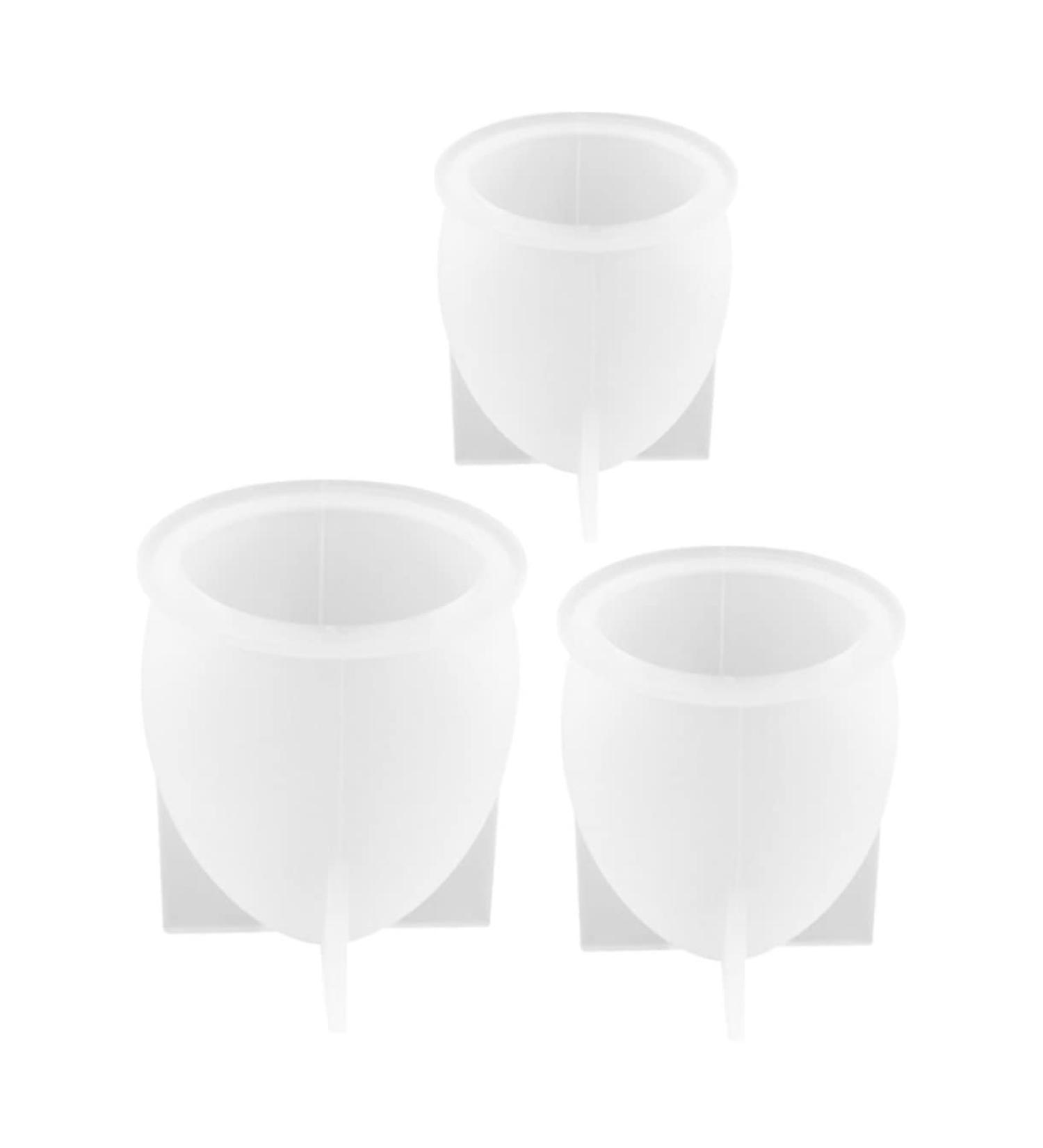 Cabilock 3pcs Egg Night Light Mold Molds for Candles Egg Silicone Molds Desktop One Body Cake Mold - Buy Online on GoSupps.com