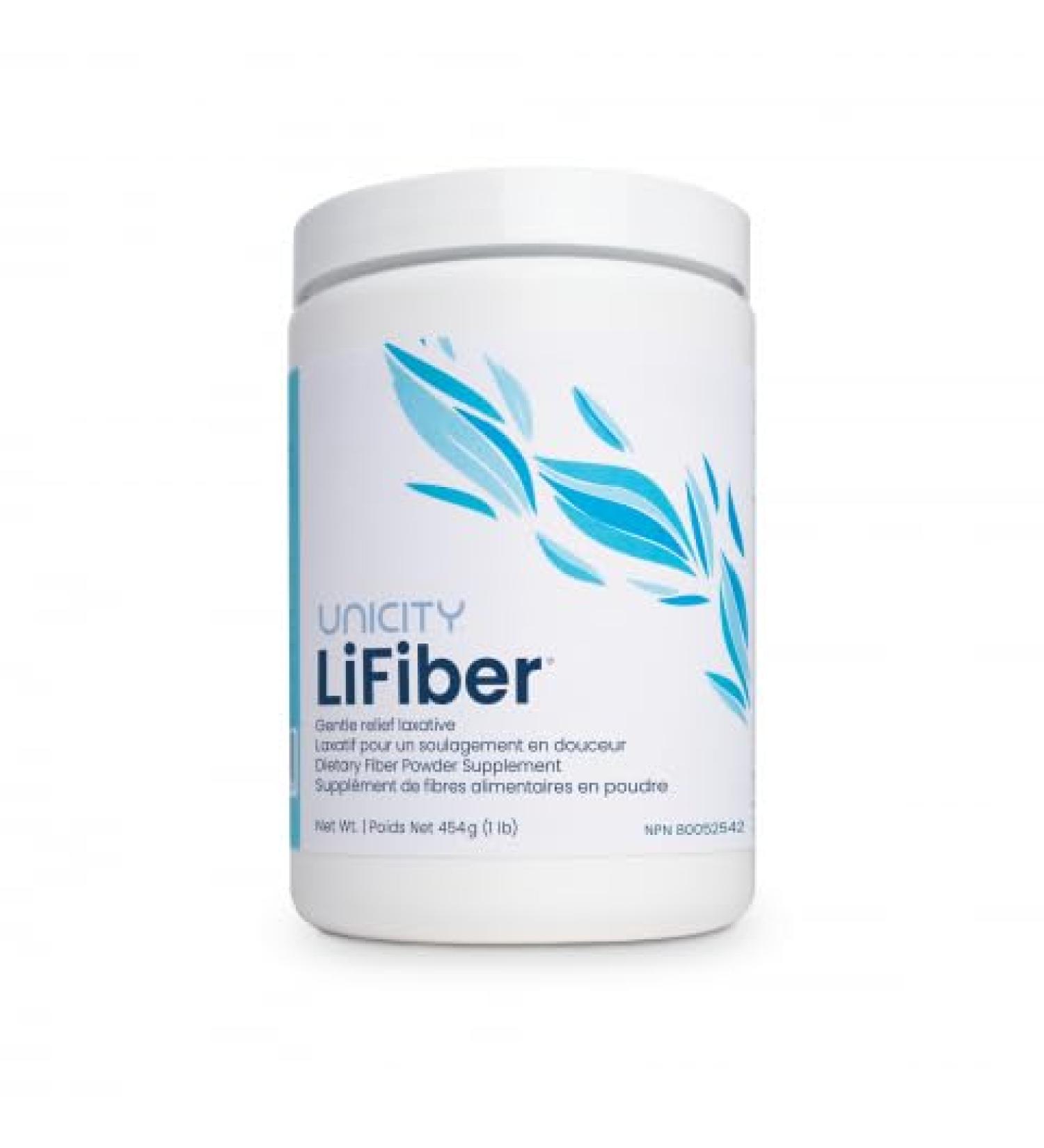 Unicity LiFiber Gentle Relief Laxative Supplement 45 Servings - Buy Online on GoSupps.com