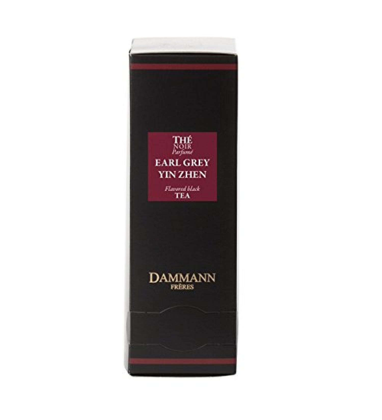 Dammann Fr res - Th Earl Grey Yin Zhen - 4 BOITES de 24 sachets individuels