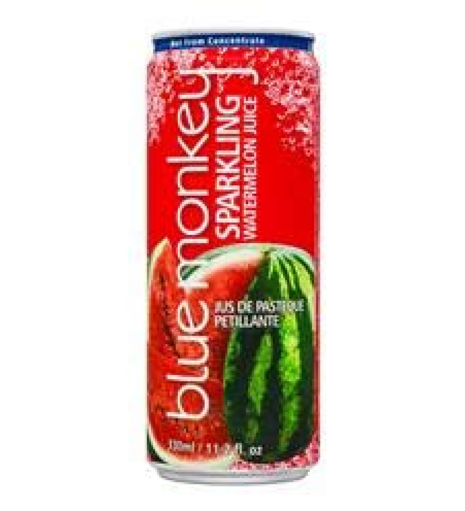 Blue Monkey Sparkling Watermelon - 2 Unit(s)-Each Unit is 12 X(330ML)