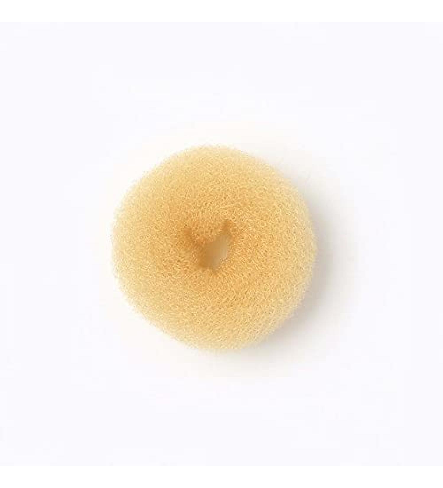 Small Blonde brown black Hair Bun Shaper Former Donut Ring Styler (small blonde)