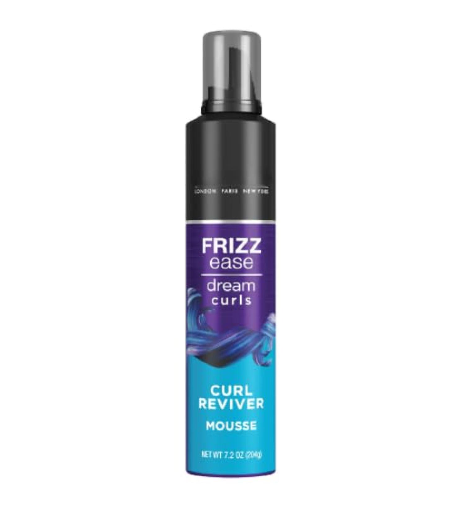 Buy Anti Frizz Curl Reviver Mousse - Alcohol-Free Curl Enhancer 7.2 oz | International Shipping Available - Buy Online on GoSupps.com