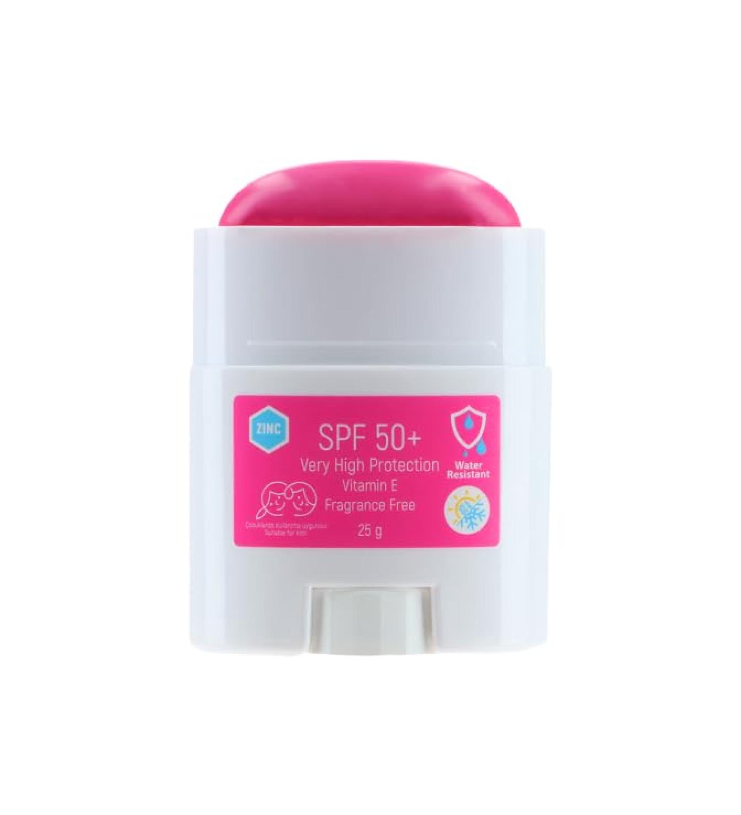 Natural Sun Cream Stick SPF 50 | Brightening & Acne-Eliminating Formula | Moisturizing & Vegan | Long-Lasting Sun Protection | Easy-to-Use Surfer's Essential | All Skin Types | 5 floz - Buy Online on GoSupps.com