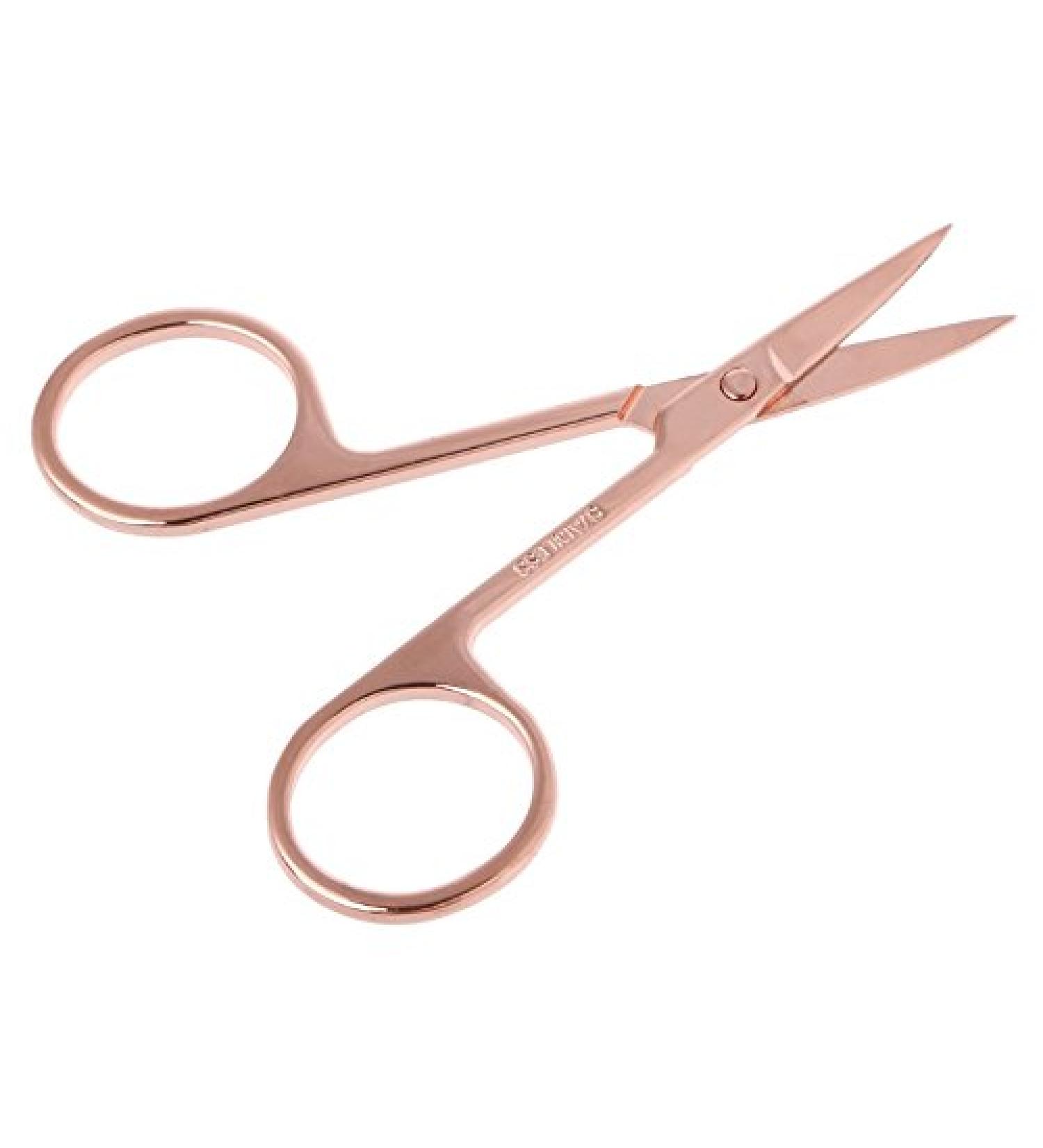 Thobu Stainless Steel Makeup Eyebrow Hair Eyelash Remover Trimmer Scissors Cutter Rose Gold - Precision Beauty Tool - Buy Online on GoSupps.com