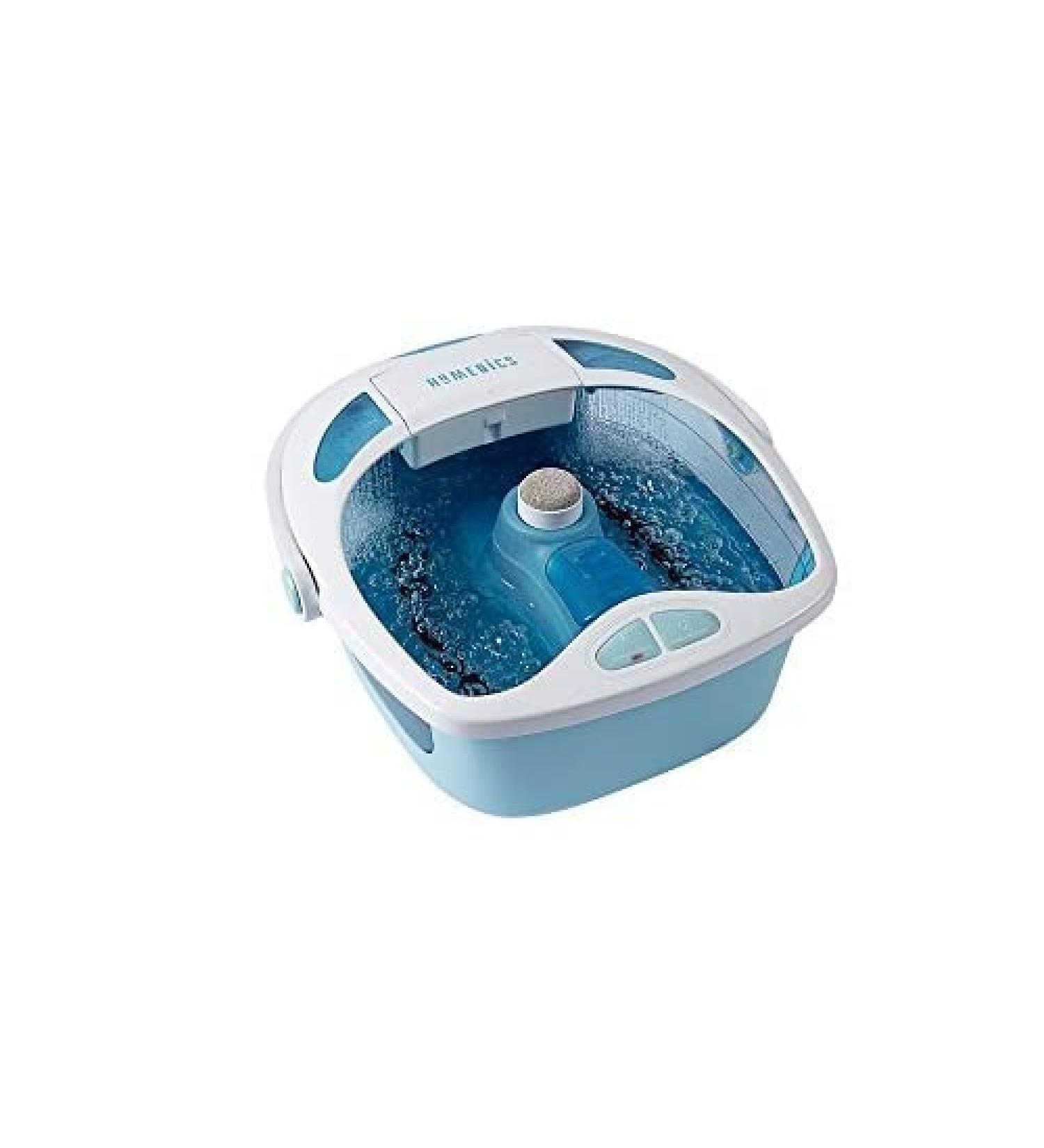 HoMedics Shower Bliss Foot Spa with Water Jets & Pedicure Center | 3 Attachments & Toe-Touch Control | FB-625H - Buy Online on GoSupps.com