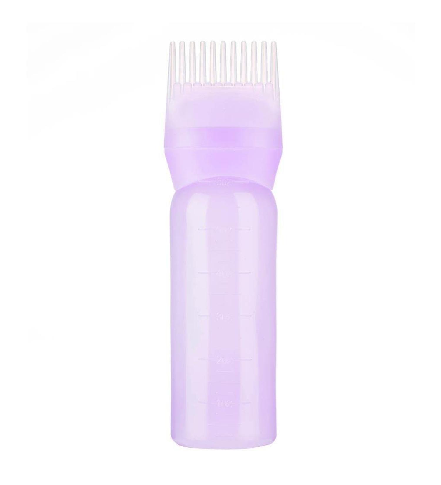 Buy Generic Root Comb Applier Bottle - Pink Plastic Hair Styling Tool with Graded Scale | Reliable Home Salon Accessories - Buy Online on GoSupps.com
