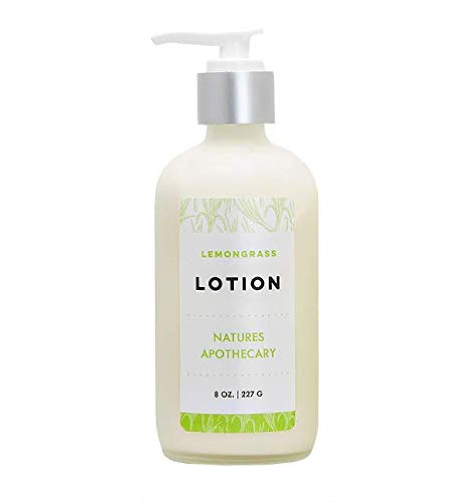 NATURE'S APOTHECARY Lemongrass Luxury Lotion | Hydrating & Nourishing Dry Skin | All-Natural Hypoallergenic Made in USA - DAYSPA Body Basics - Buy Online on GoSupps.com