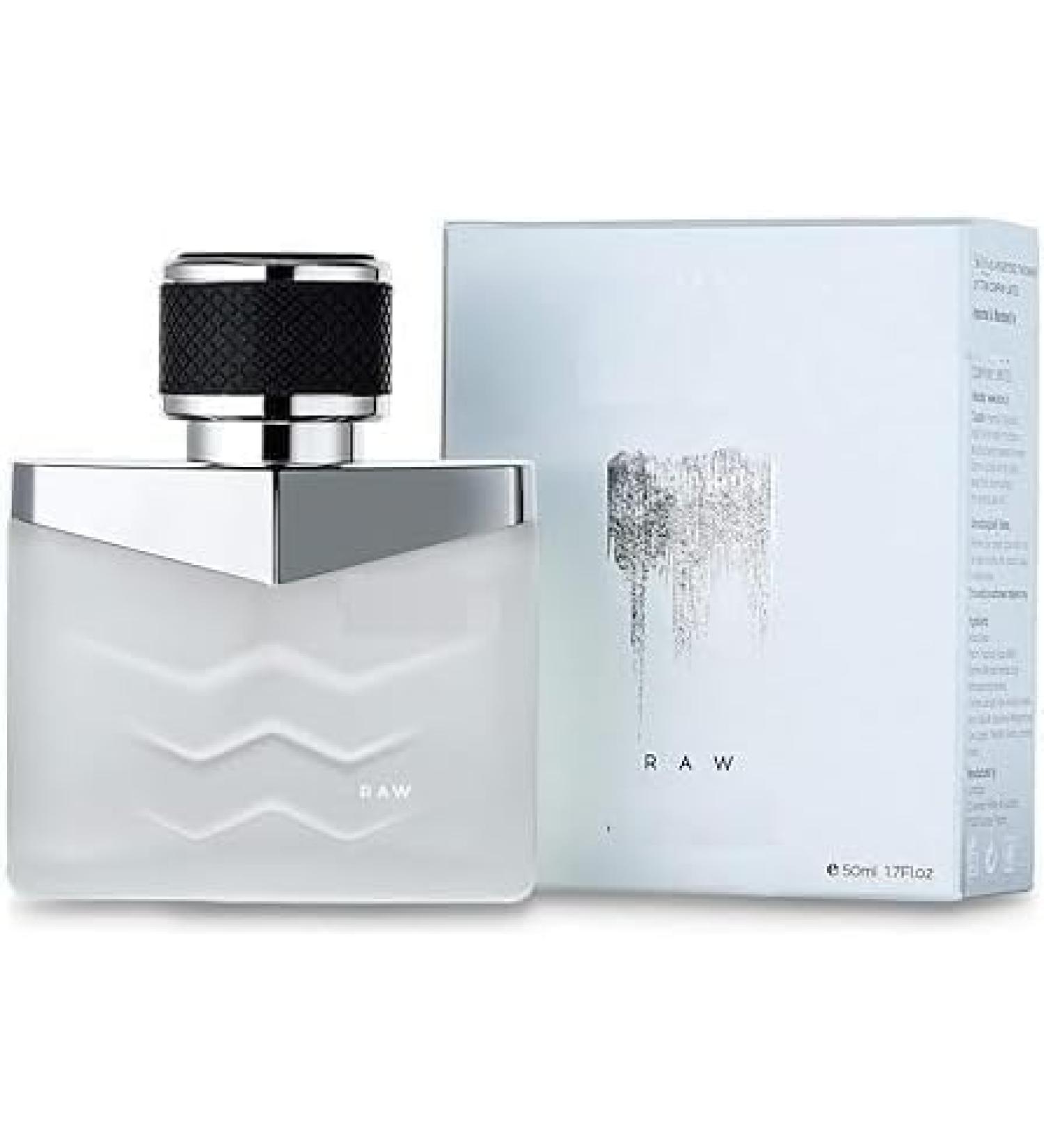 Raw Long Lasting Perfume for Men | Eau De Parfum | for Men & Women | Long lasting fragrance | 50 ml - Buy Online on GoSupps.com