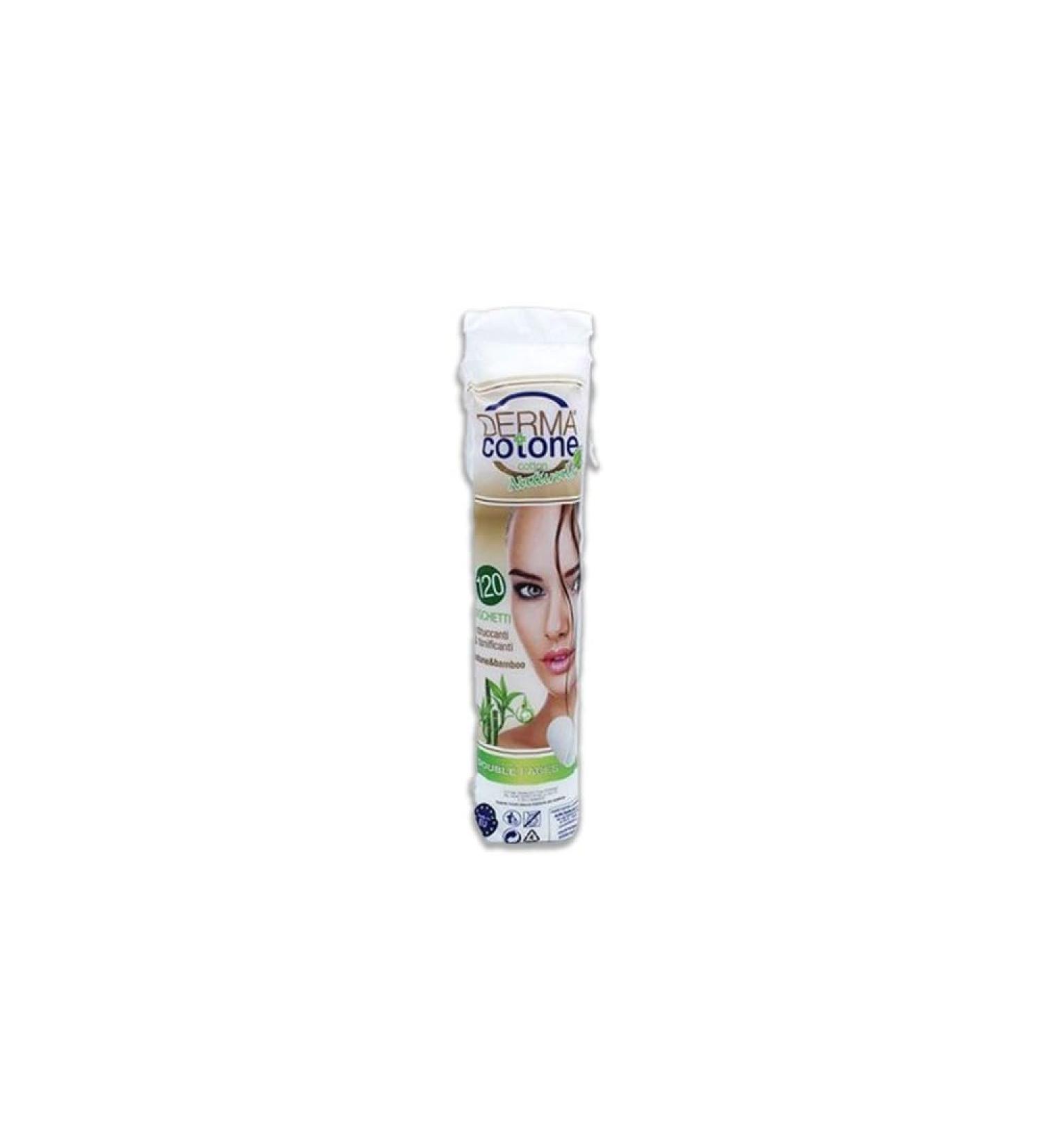 Dermacotone Dischetti Levatrucco in Puro Cotone 120 Pezzi - Buy Online on GoSupps.com