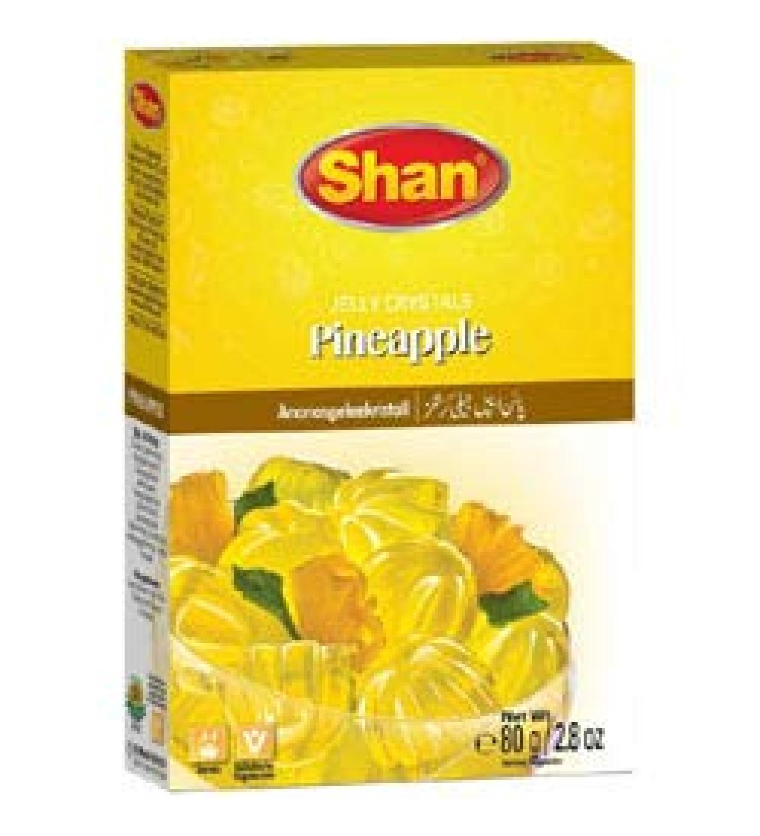 Balsara's 80g pineapple gelatin without halal Shan sweet dessert jelly vegetarian jellies