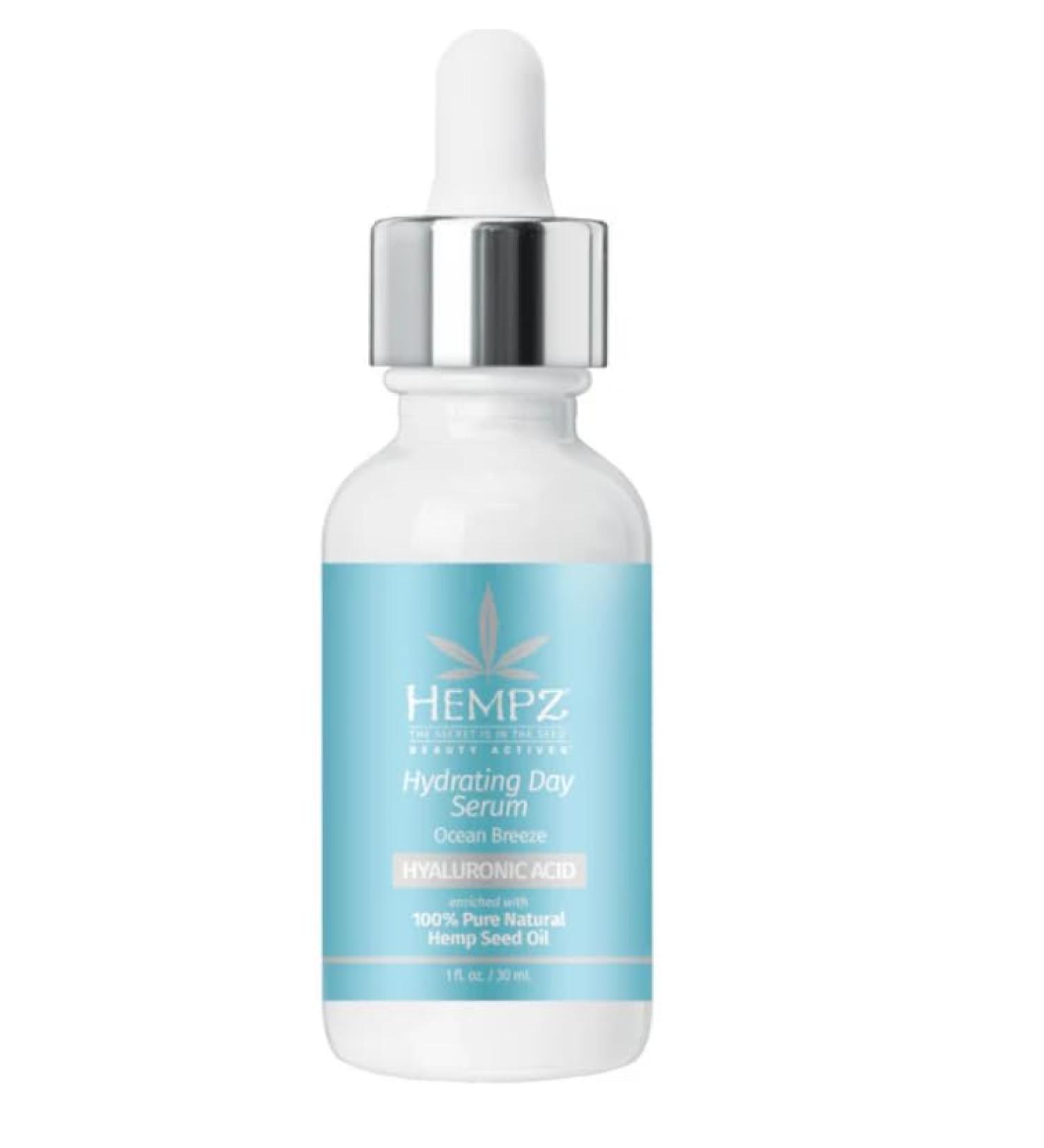 Hempz Ocean Breeze Hydrating Face Serum 1 oz.