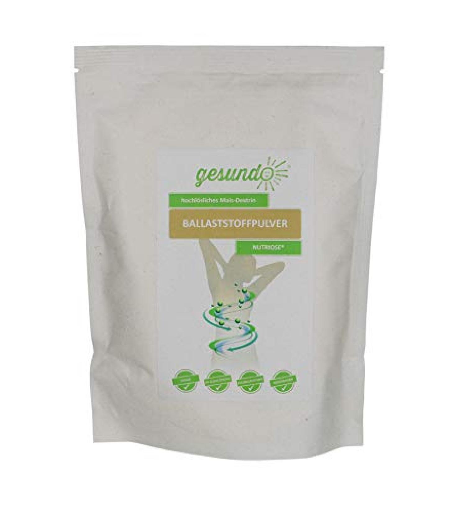 Buy Gesundo Dietary Fiber Powder Nutriose - Resistant Corn Dextrin 500g Bag | Shop Internationally - Buy Online on GoSupps.com
