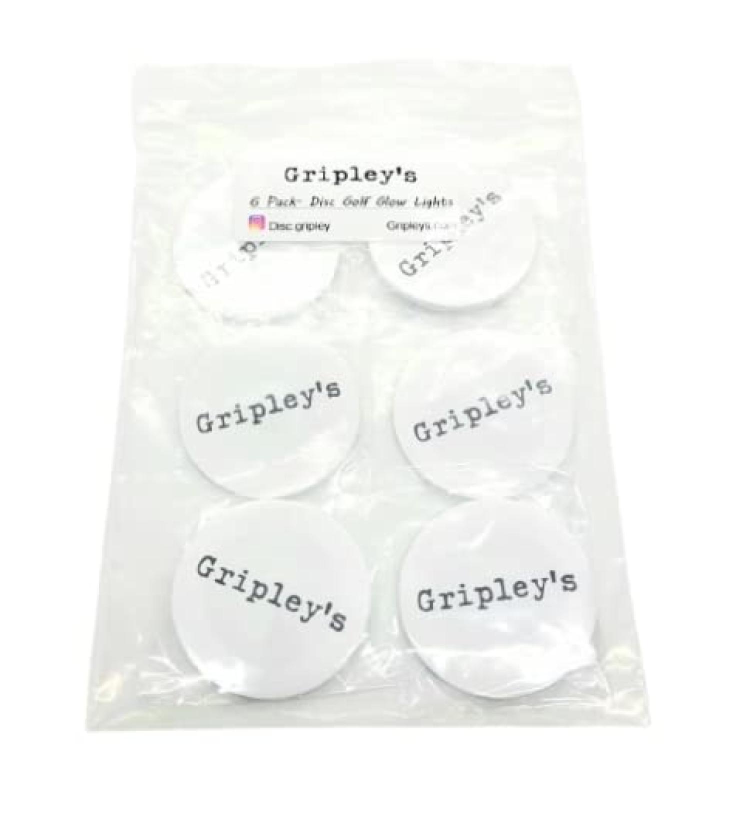 LED Disc Golf Lights - Glow in The Dark Discs - 6 Pack (20 Packs Available) | Light Adhesive for Disc Golf and Can Jam - Buy Online on GoSupps.com