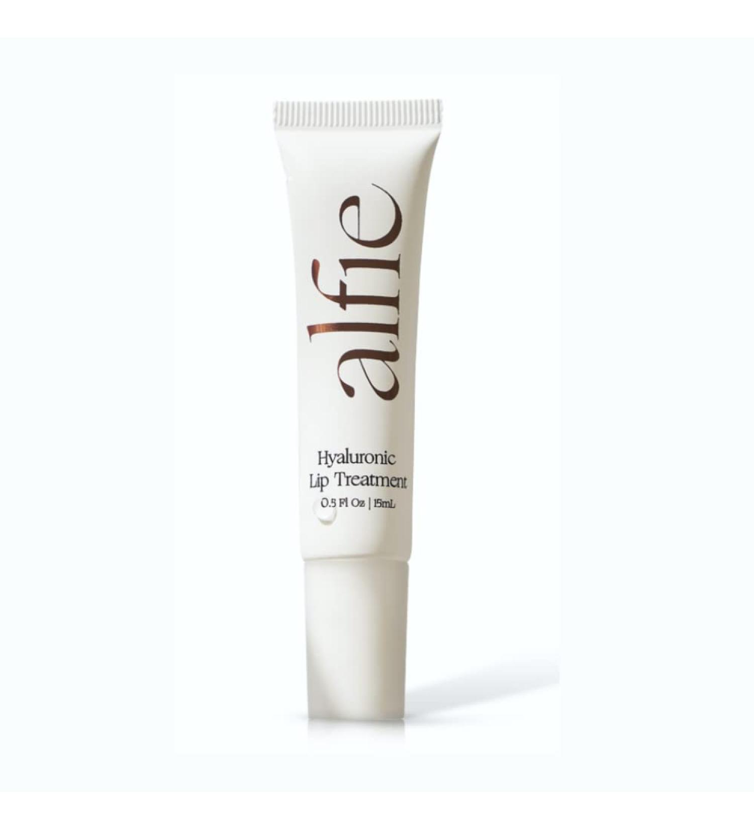 Alfie Hyaluronic Acid + Peptide Lip Treatment - 15ml/0.5 Fl Oz | Nourishing Lip Plumper and Filler - Moisturizing Vegan Formula - Buy Online on GoSupps.com