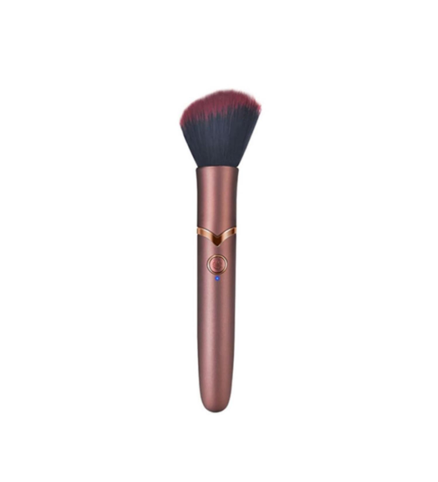 Buy Electric Makeup Brush - USB Charging 10 Gears Vibration Rose Gold - Ideal for Liquid & Powder Makeup - Perfect for Daily Use - Buy Online on GoSupps.com