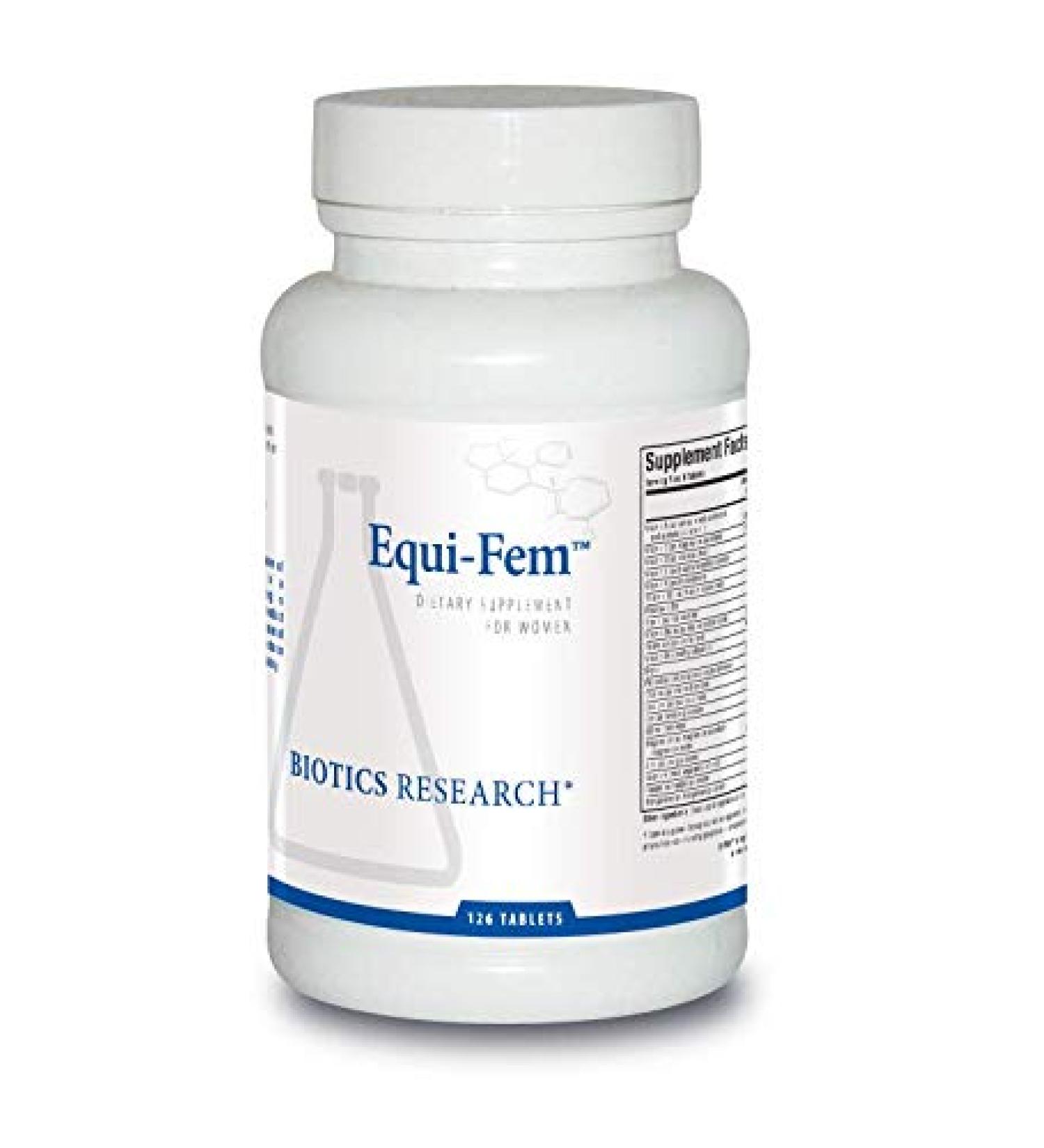 Biotics Research Equi Fem Multi-Vitamin for Women - Pre Menstrual & Hormonal Support with Black Cohosh & Dong Quai - 126 Capsules - Buy Online on GoSupps.com