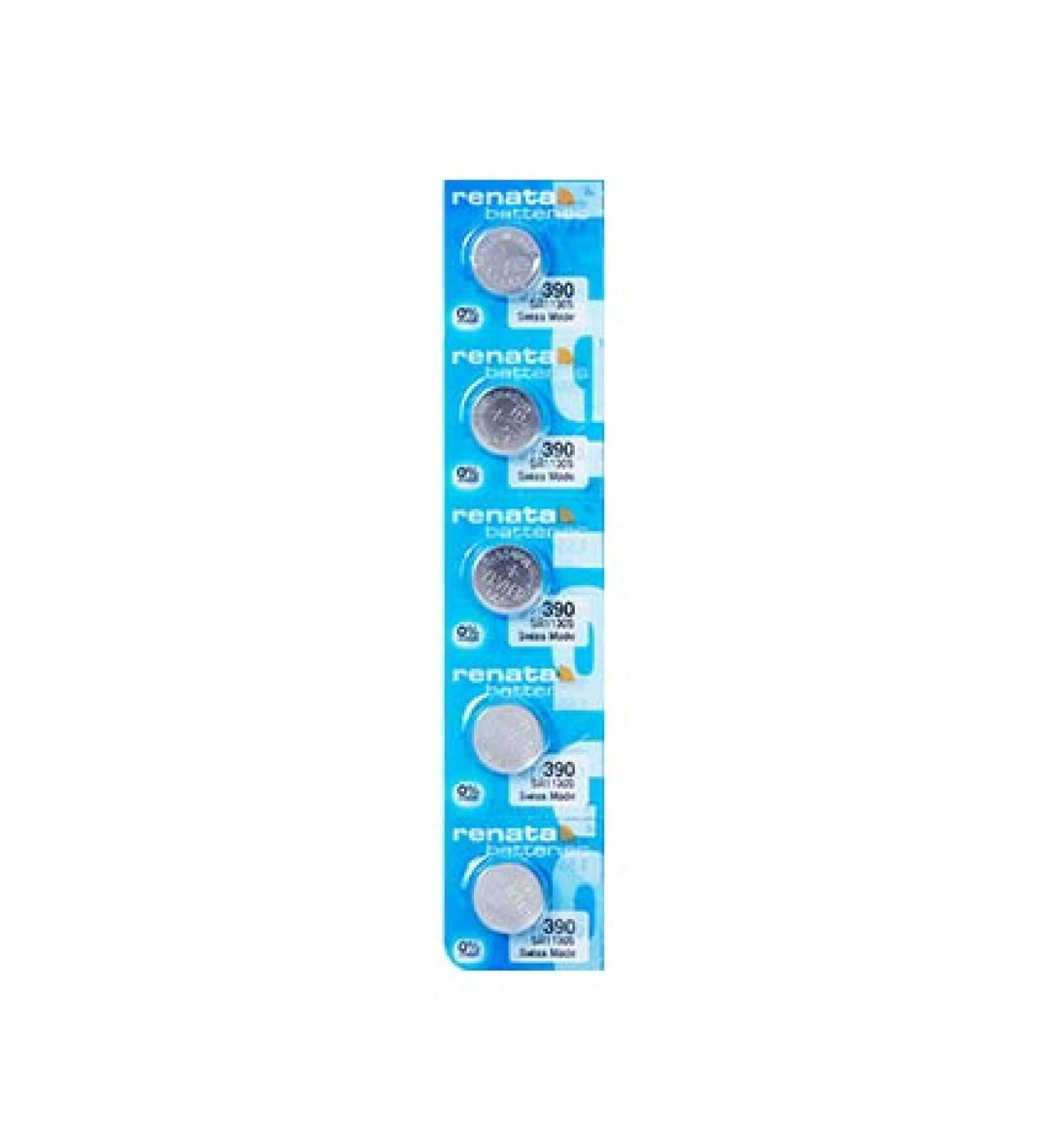 Buy #390 Renata Watch Batteries 5 Pcs International Shipping Available Long-lasting Reliable Power for Your Timepieces - Buy Online on GoSupps.com