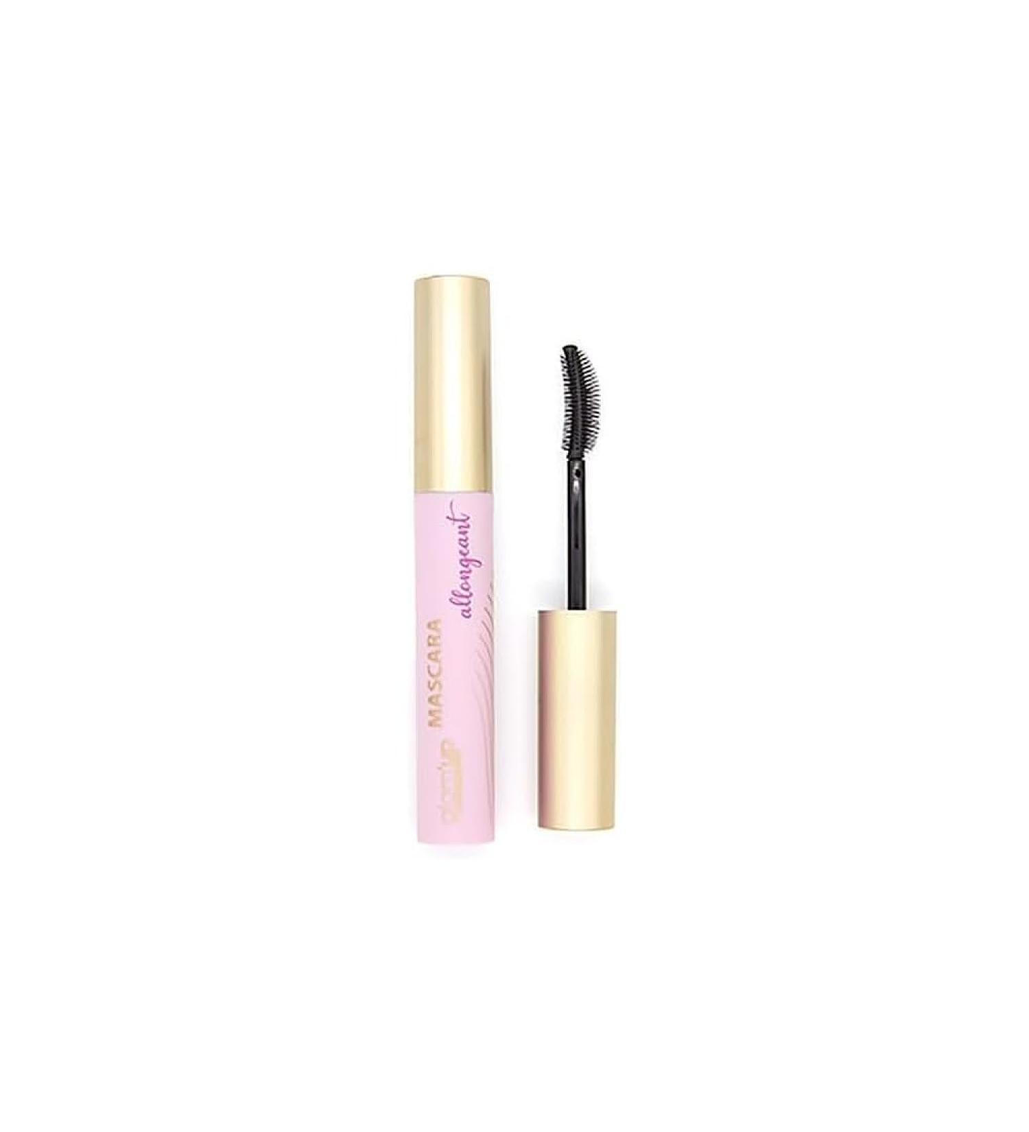 GLAM UP PARIS Glam'Up Paris Ultra Lengthening Mascara - Extra Black Definition - Long Lasting - Extra Long Eyelash Lengthening - No Package - Easy Makeup Removal - Coconut Scented - Black