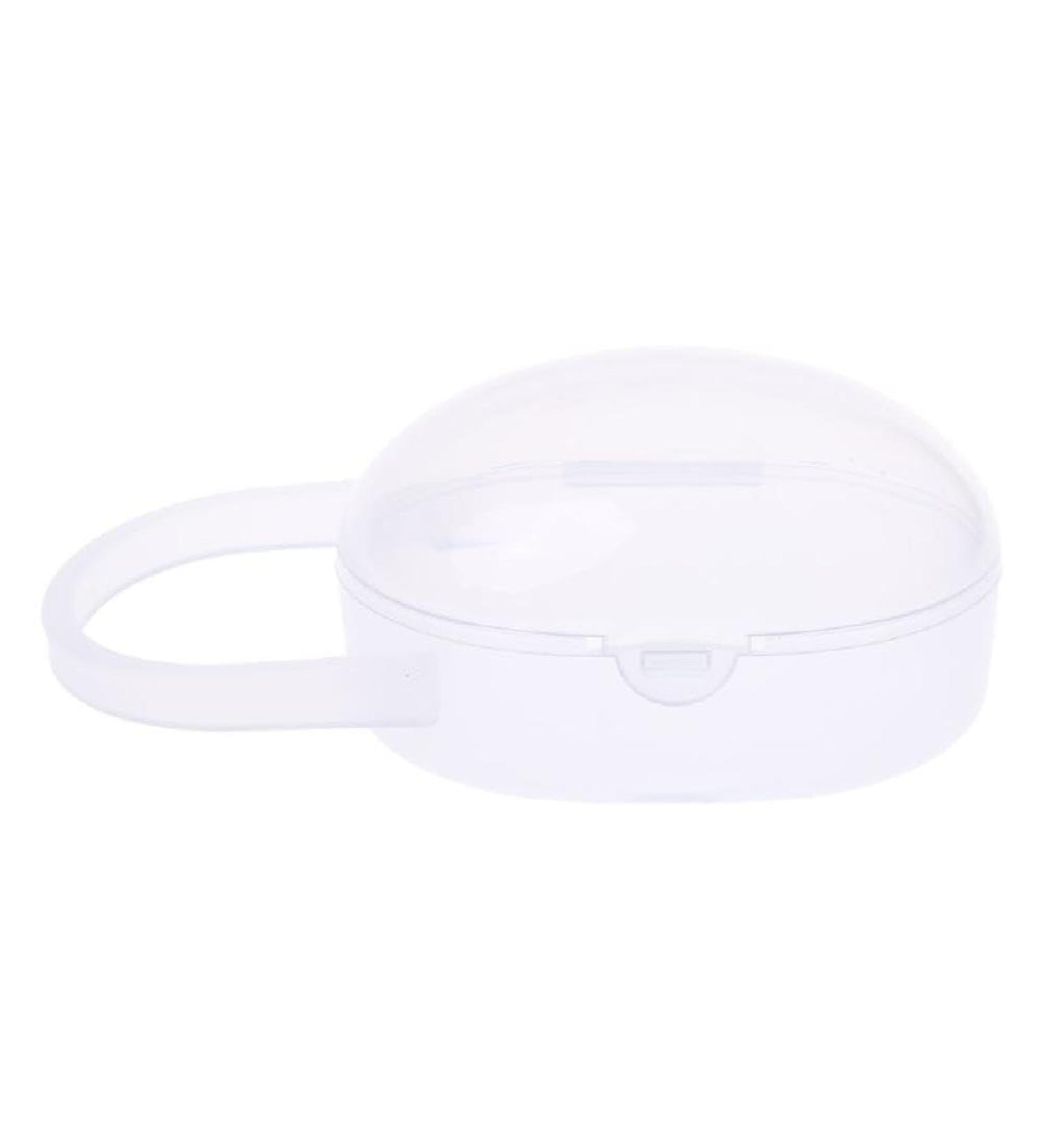 Portable Baby Nipple Container Box - Transparent Pacifier Storage Case for Outdoor Use - Durable & Stylish Design - Buy Online on GoSupps.com