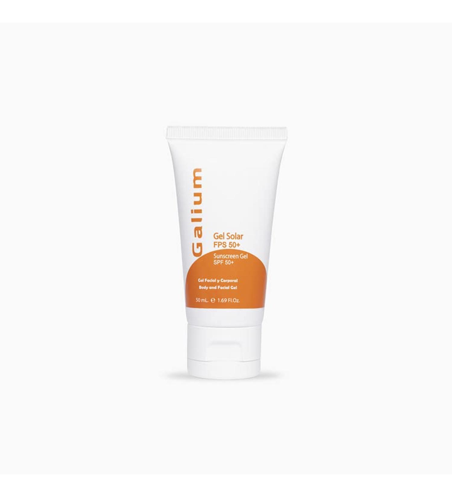 GALIUM Sun Gel SPF 50+ 50 ml | Professional Cosmetics | Facial and body use | Made in Spain