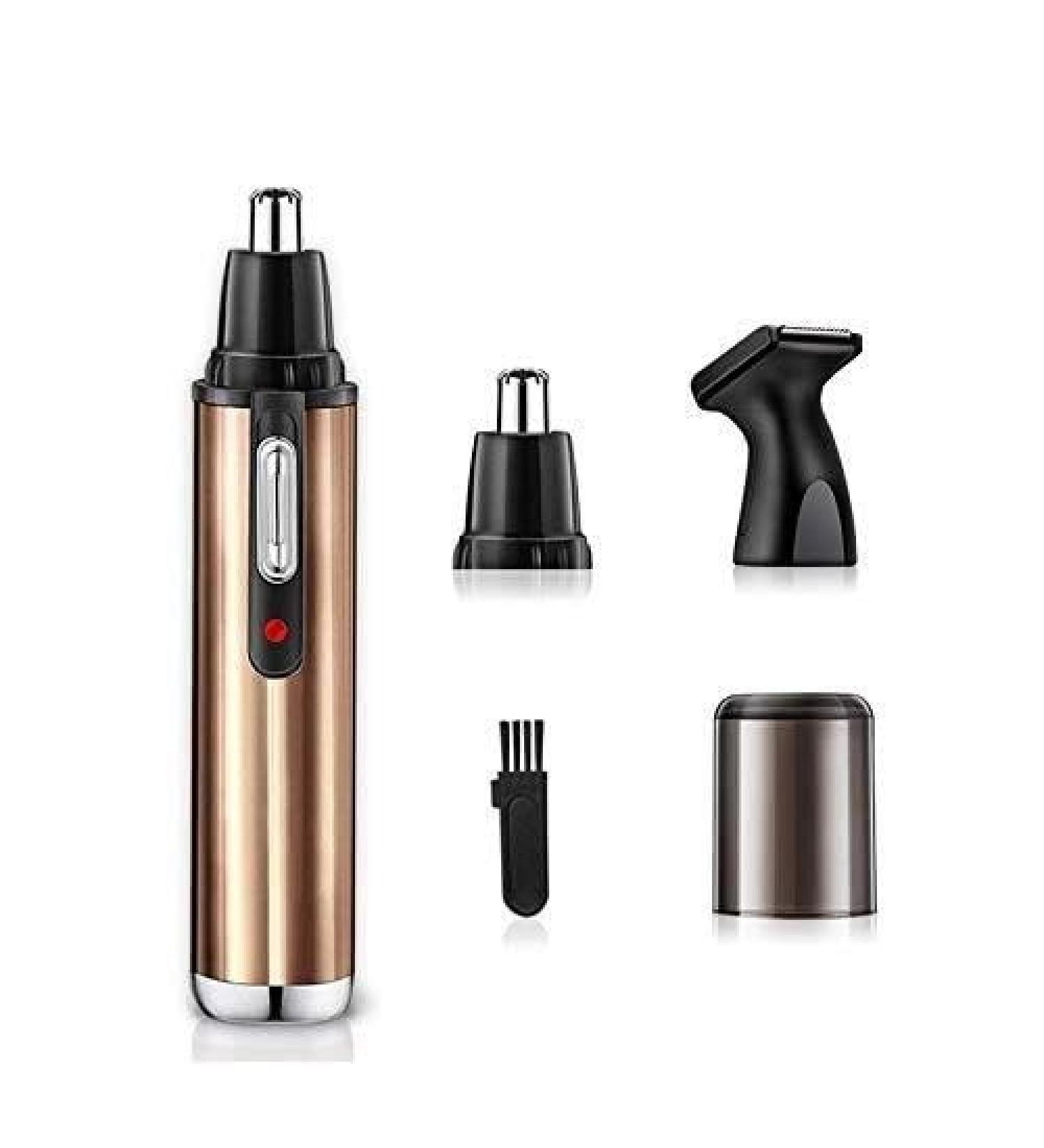 Professional Nose Hair Trimmer - Painless Ear & Nose Trimmer for Men & Women | Waterproof Dual Edge Blades USB Charging - Buy Online on GoSupps.com